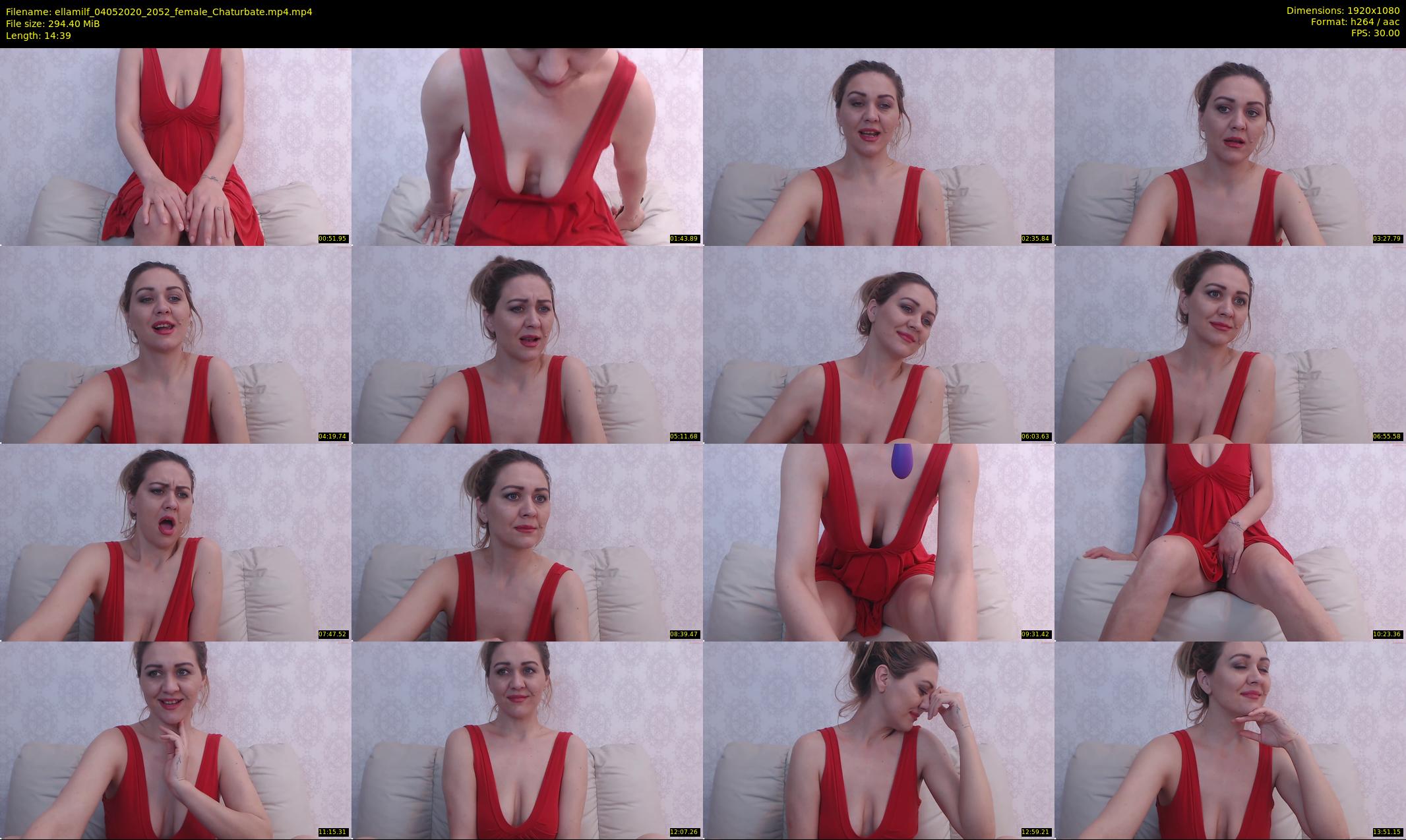 ellamilf — 15 minute Chaturbate female cam show recording, 1080p, May 4, 2020