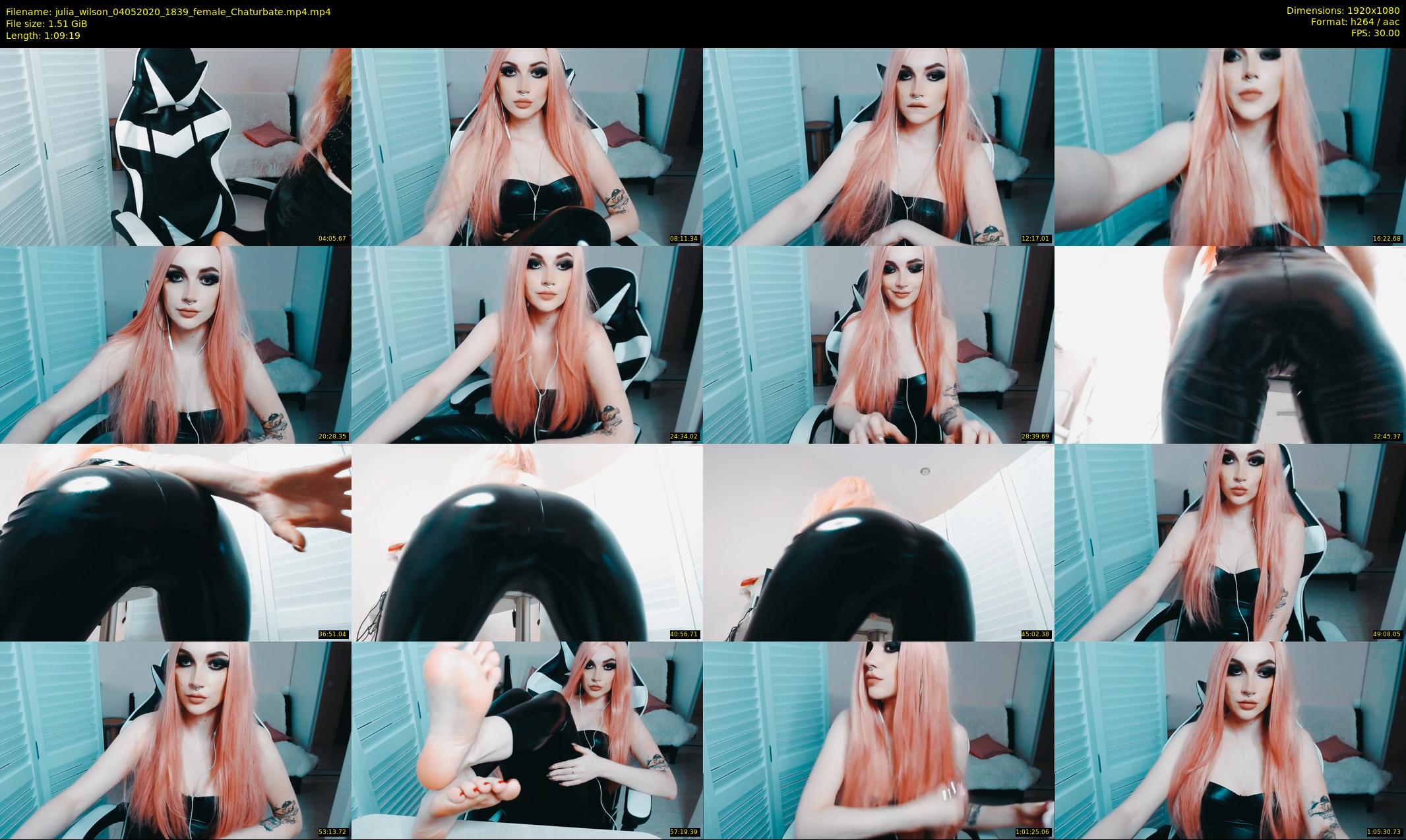 julia_wilson — 70 minute Chaturbate female cam show recording, 1080p, May 4, 2020