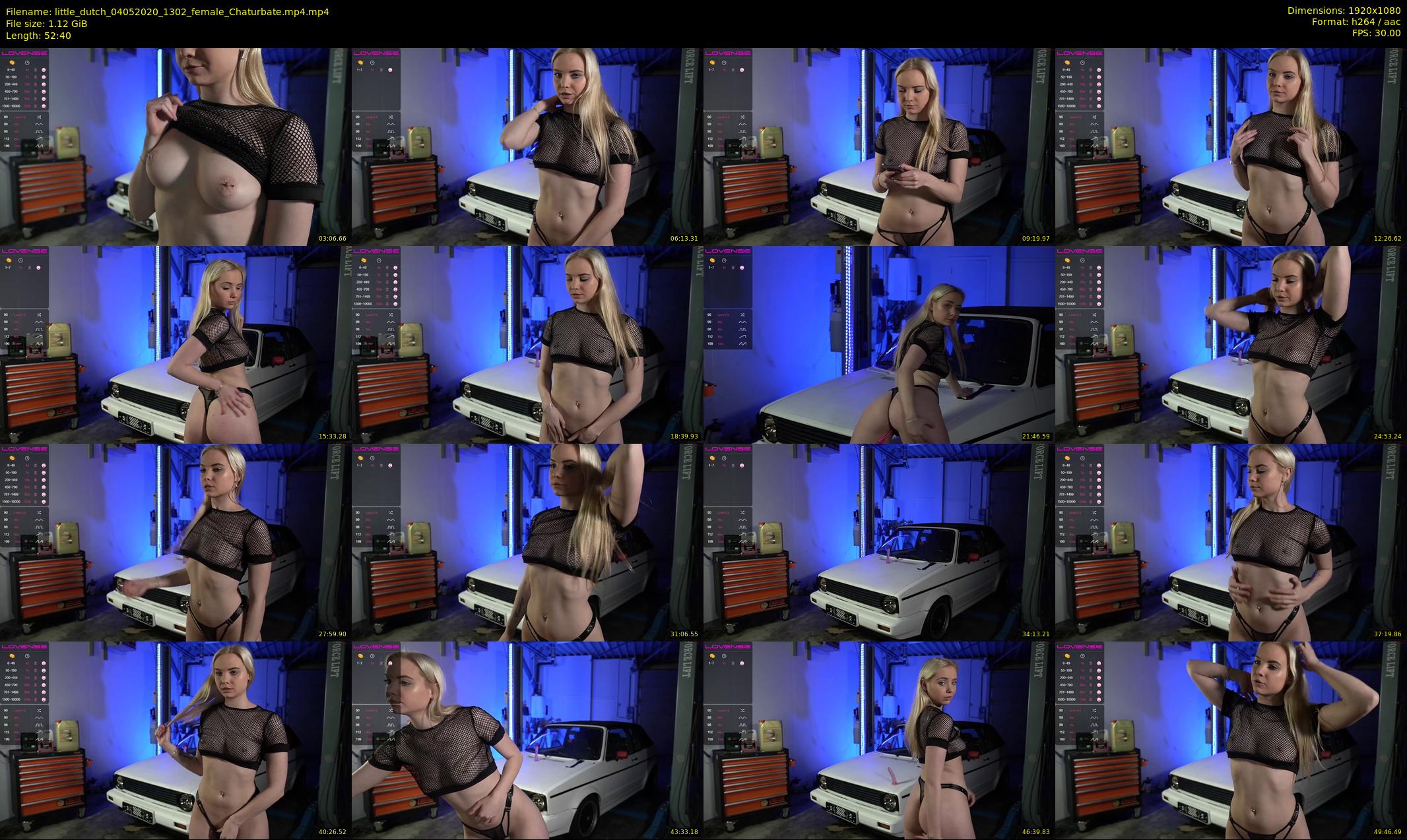 little_dutch — 53 minute Chaturbate female cam show recording, 1080p, May 4, 2020
