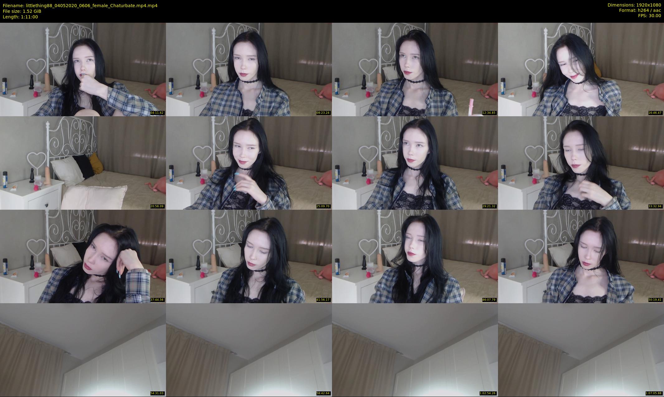 littlething88 — 71 minute Chaturbate female cam show recording, 1080p, May 4, 2020