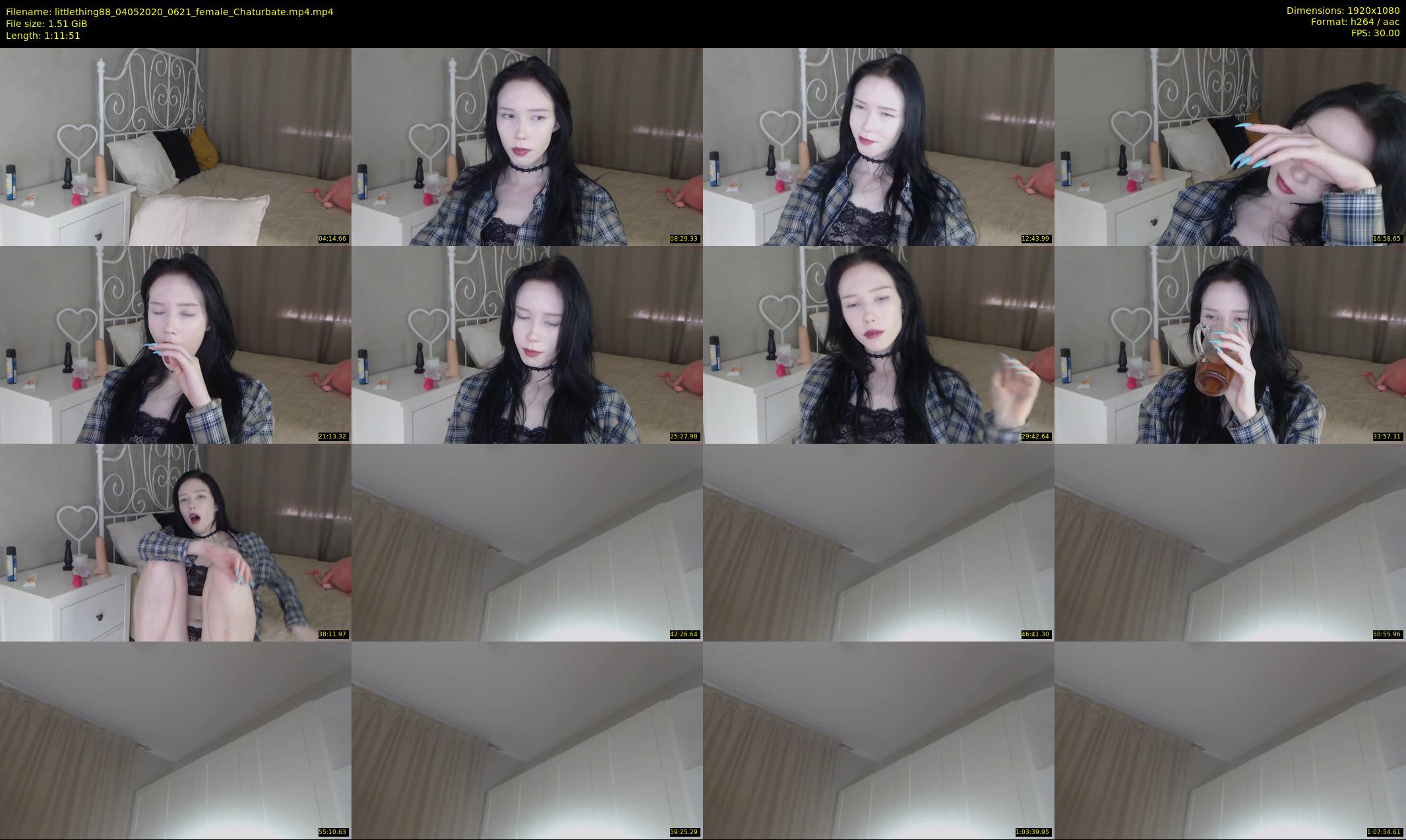 littlething88 — 72 minute Chaturbate female cam show recording, 1080p, May 4, 2020