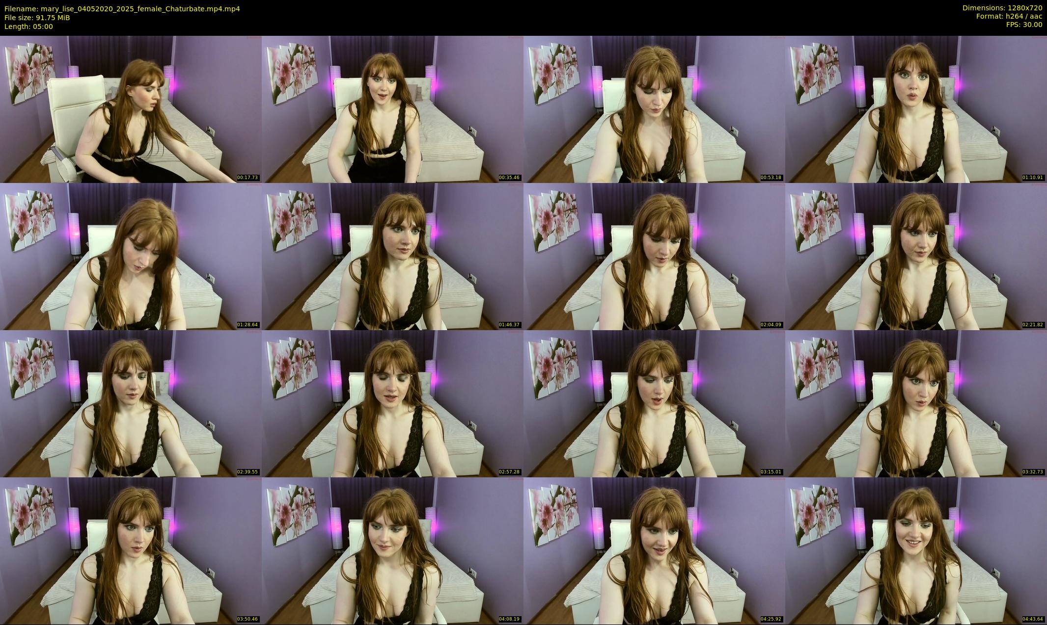 mary_lise — 5 minute Chaturbate couple cam show recording, 720p, May 4, 2020