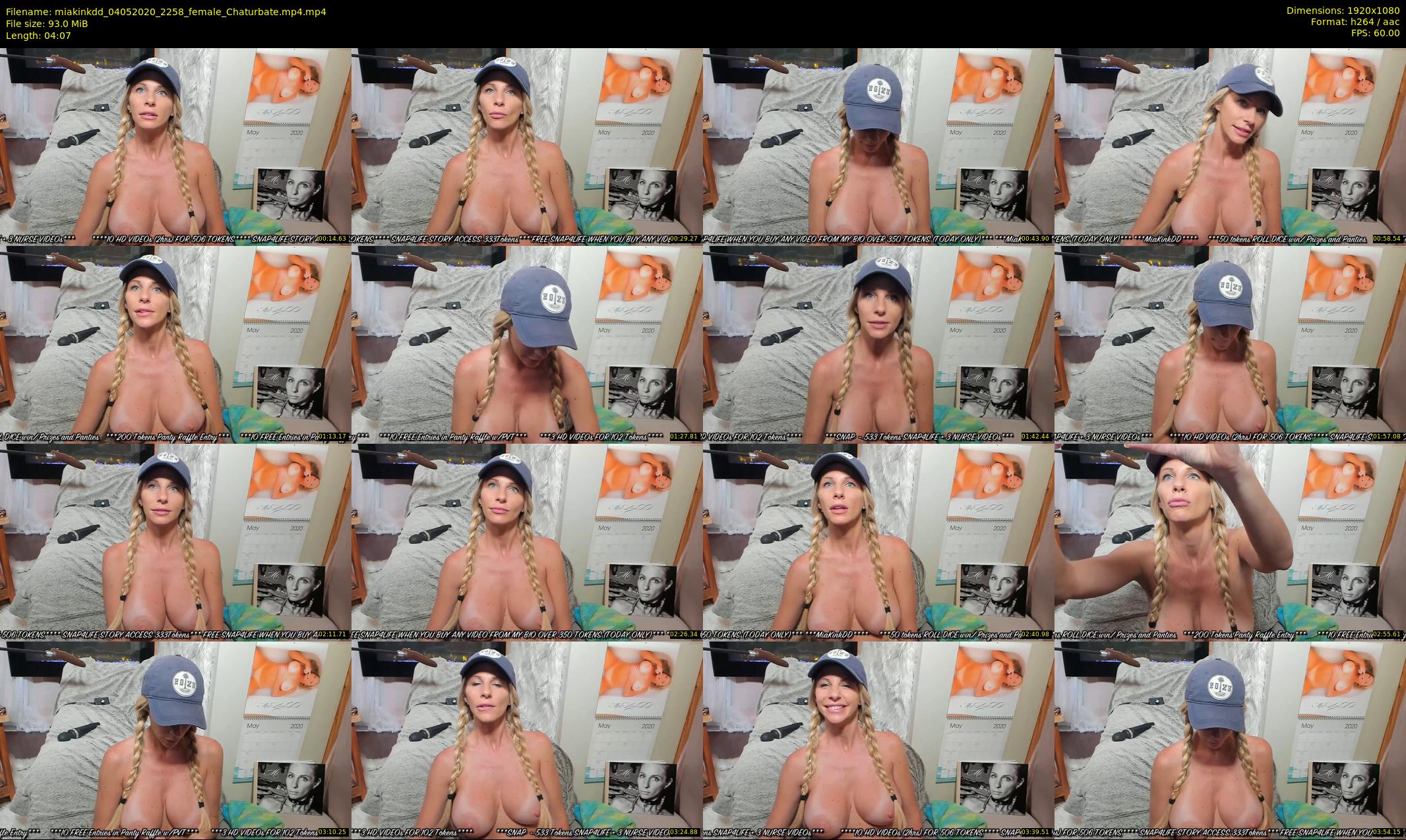 miakinkdd — 5 minute Chaturbate female cam show recording, 1080p, May 4, 2020