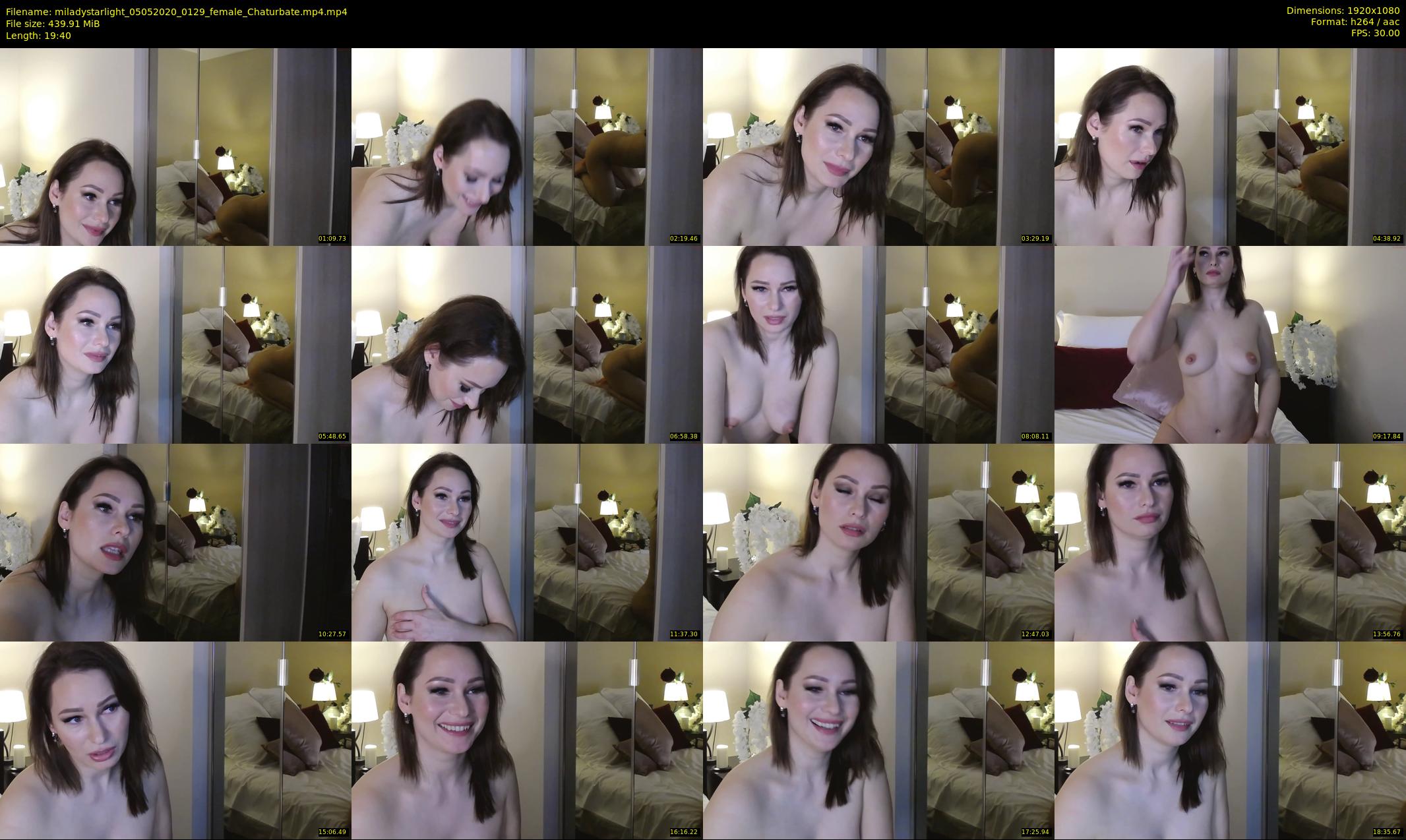 miladystarlight — 20 minute Chaturbate female cam show recording, 1080p, May 5, 2020