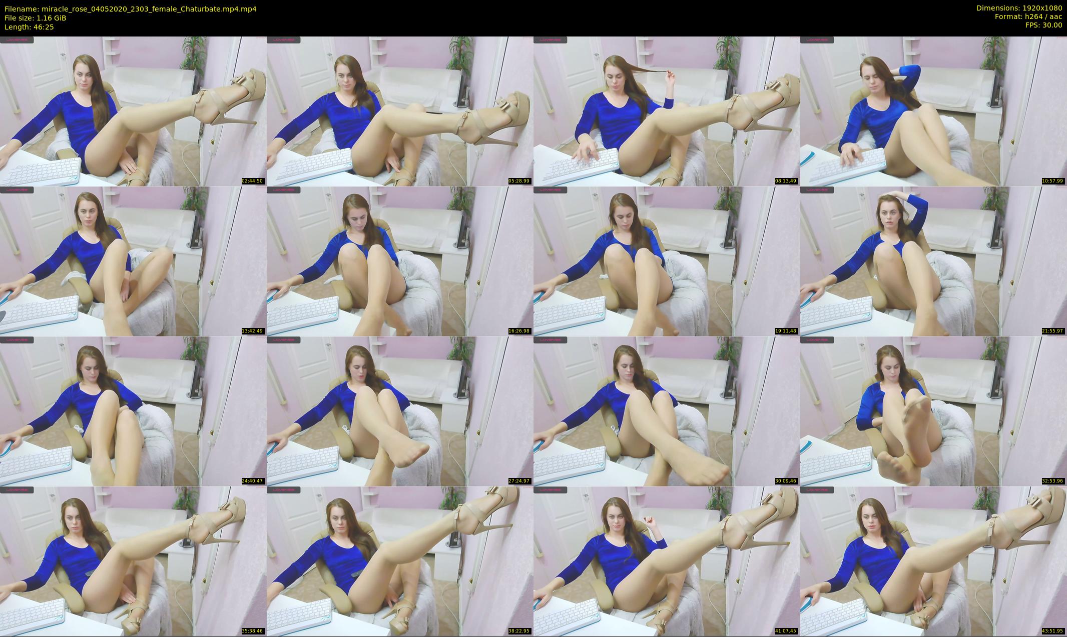 miracle_rose — 47 minute Chaturbate female cam show recording, 1080p, May 4, 2020
