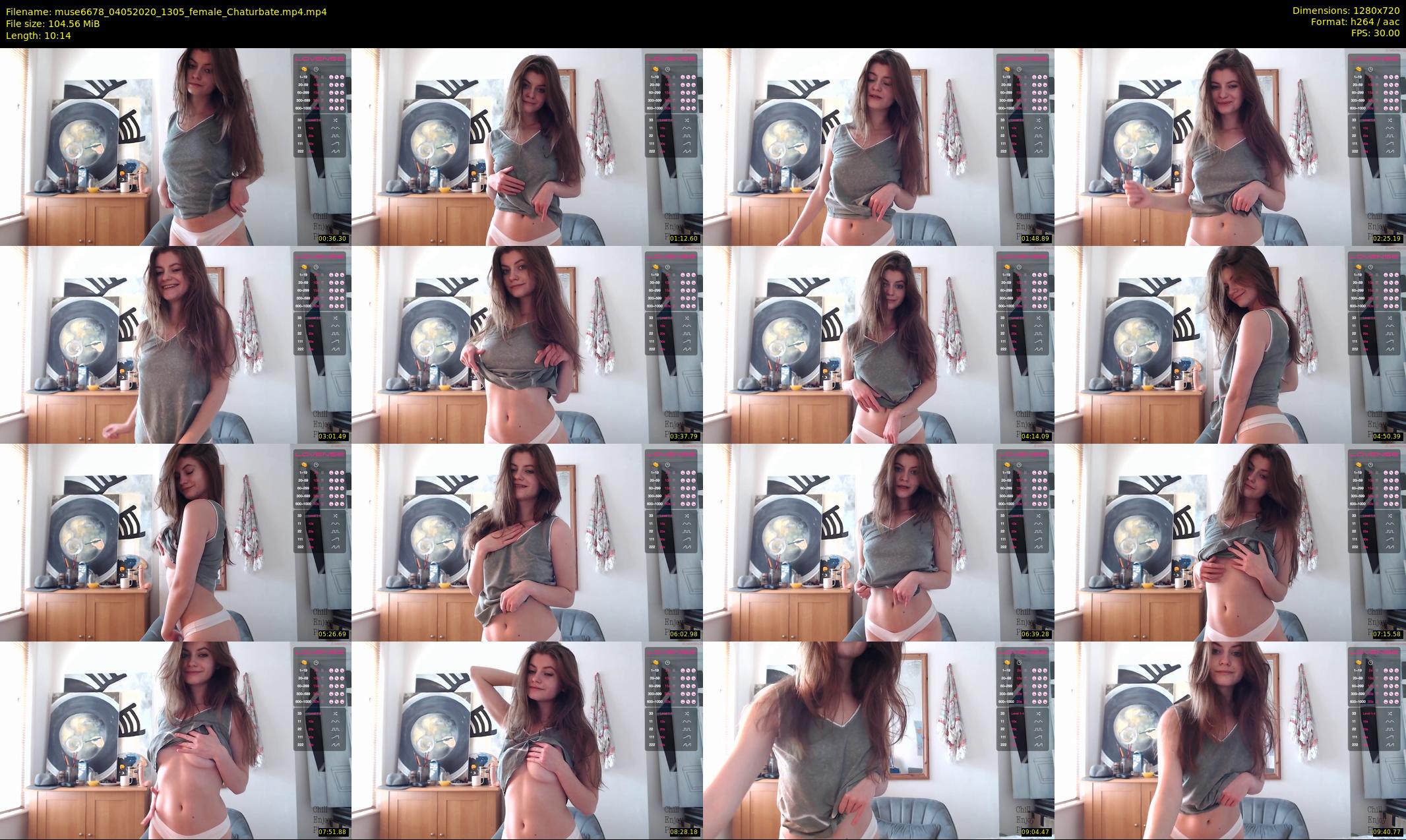 muse6678 — 11 minute Chaturbate female cam show recording, 720p, May 4, 2020