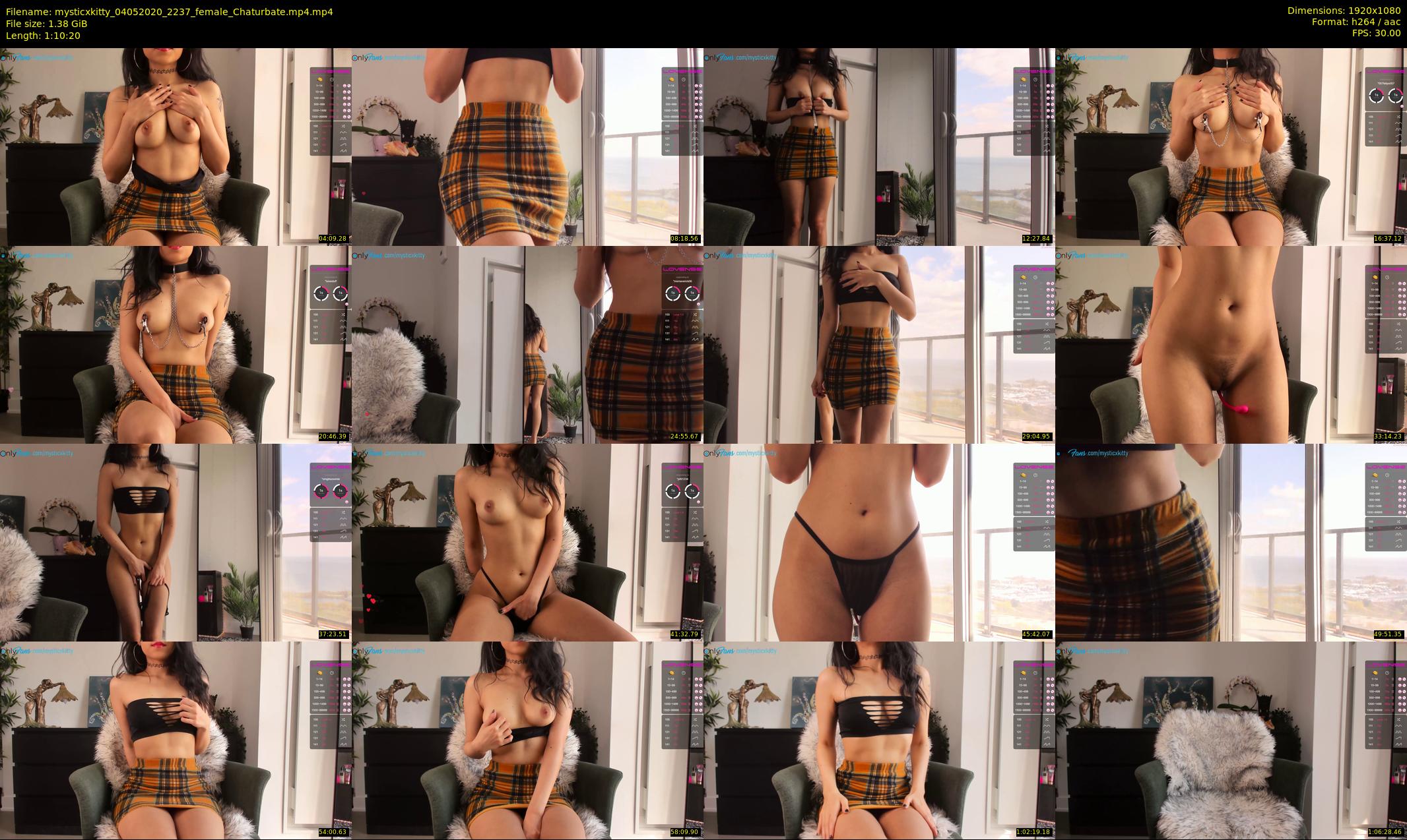 mysticxkitty — 71 minute Chaturbate female cam show recording, 1080p, May 4, 2020