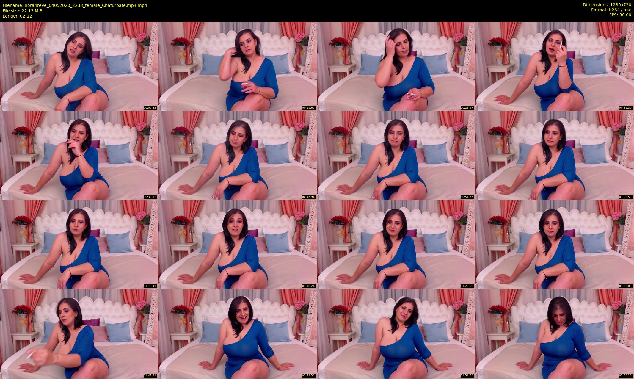 norahreve — 3 minute Chaturbate female cam show recording, 720p, May 4, 2020
