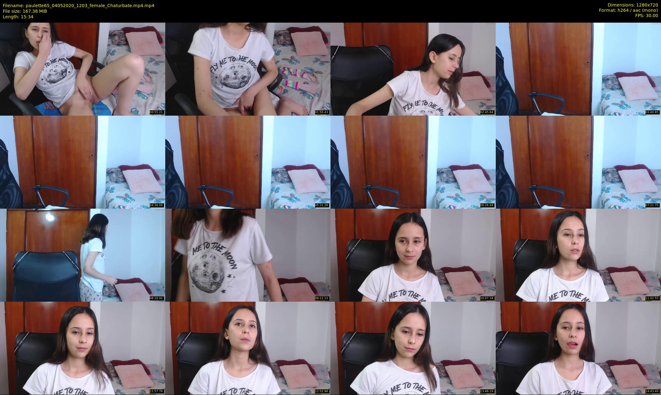 paulette65 — 16 minute Chaturbate female cam show recording, 720p, May 4, 2020