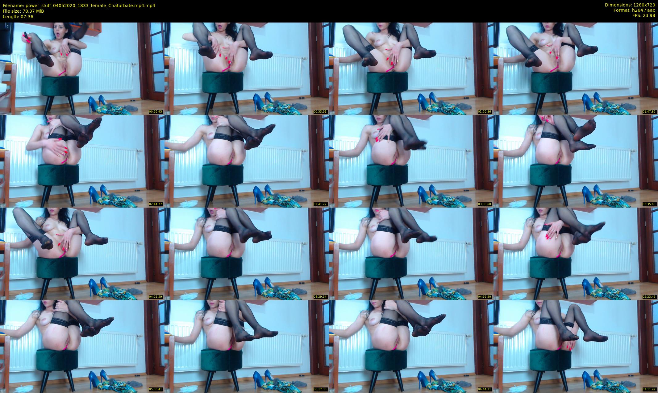 power_stuff — 8 minute Chaturbate female cam show recording, 720p, May 4, 2020