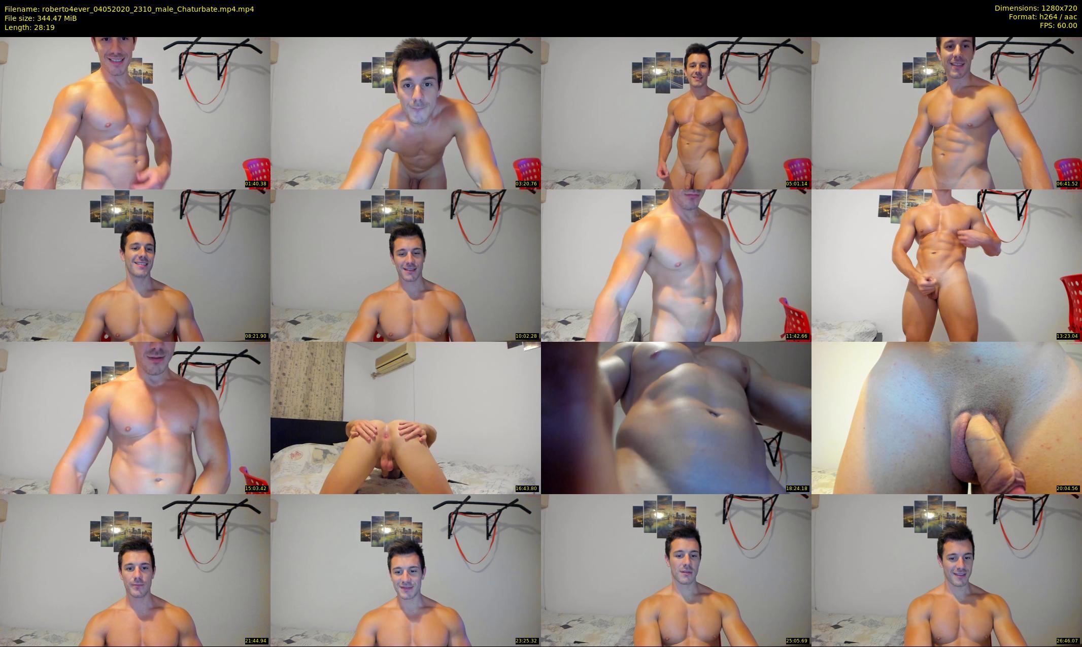 roberto4ever — 29 minute Chaturbate male cam show recording, 720p, May 4, 2020