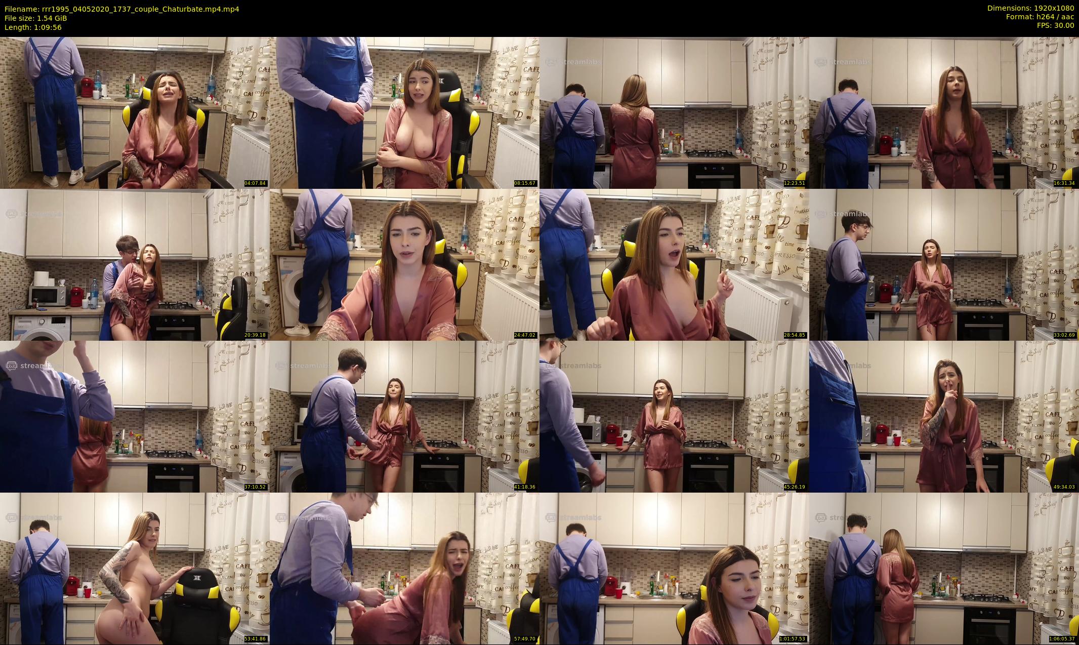 rrr1995 — 70 minute Chaturbate couple cam show recording, 1080p, May 4, 2020