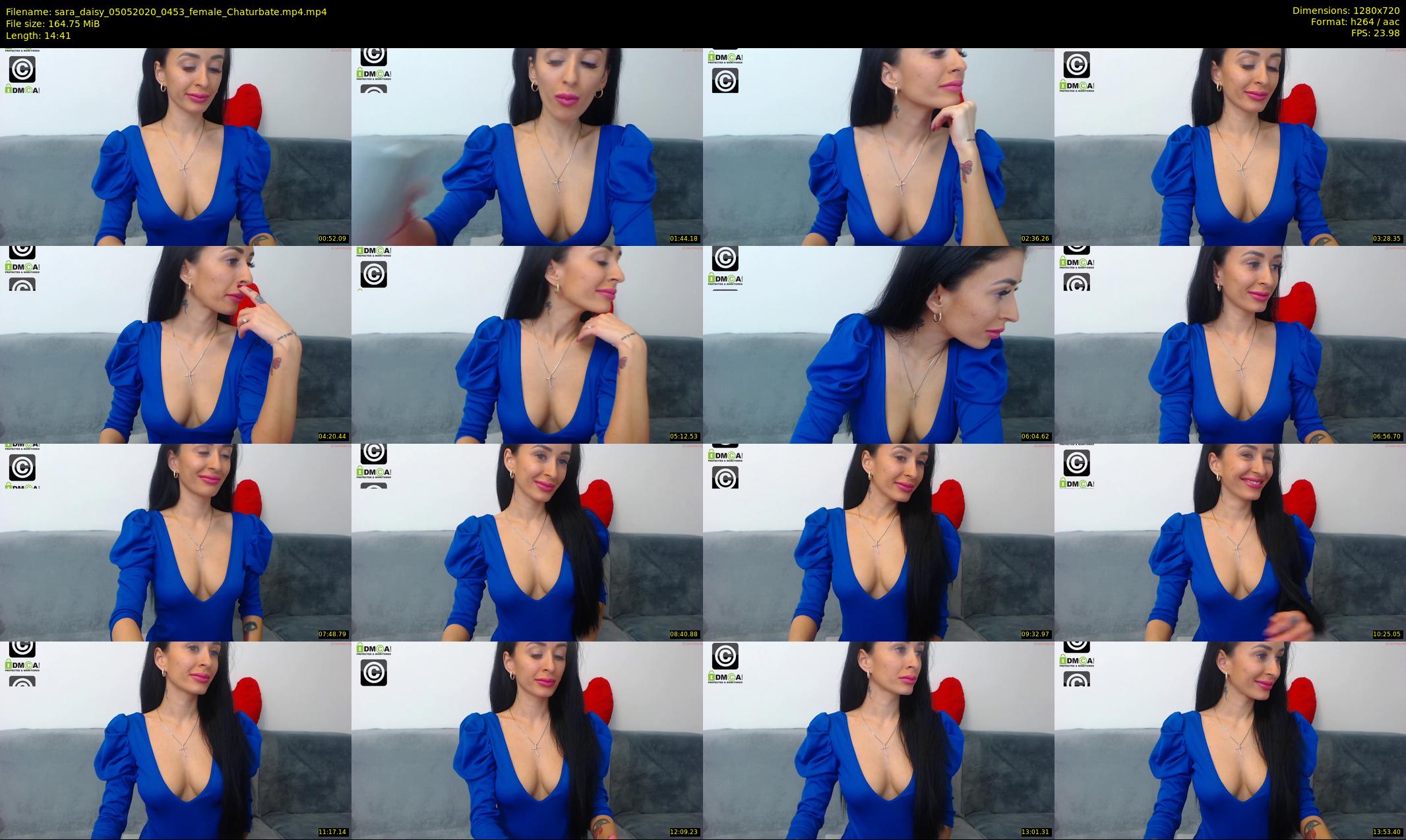 sara_daisy — 15 minute Chaturbate female cam show recording, 720p, May 5, 2020