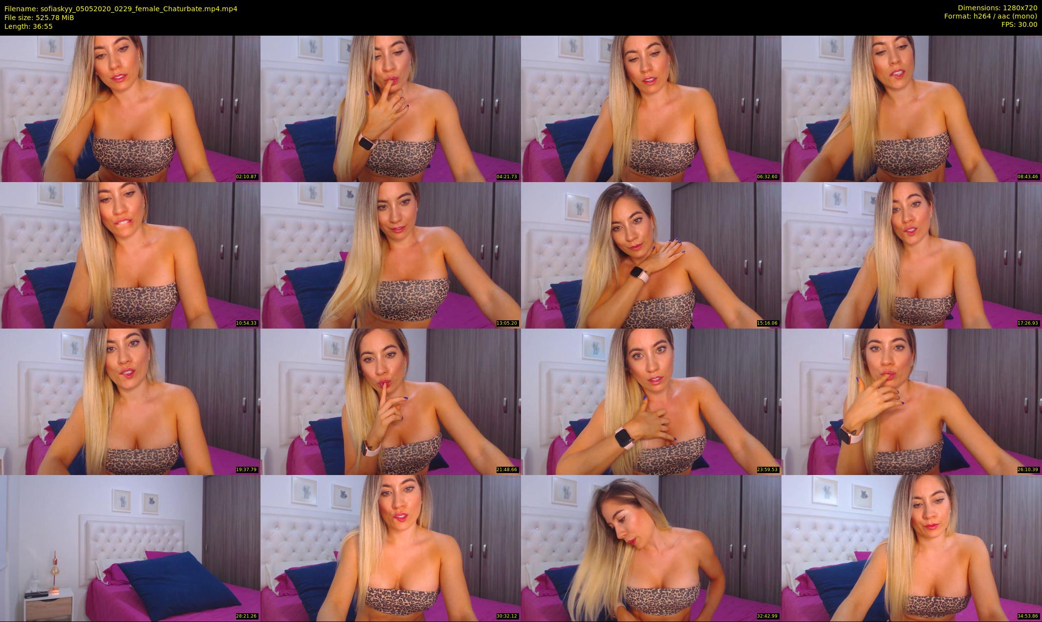 sofiaskyy — 37 minute Chaturbate female cam show recording, 720p, May 5, 2020