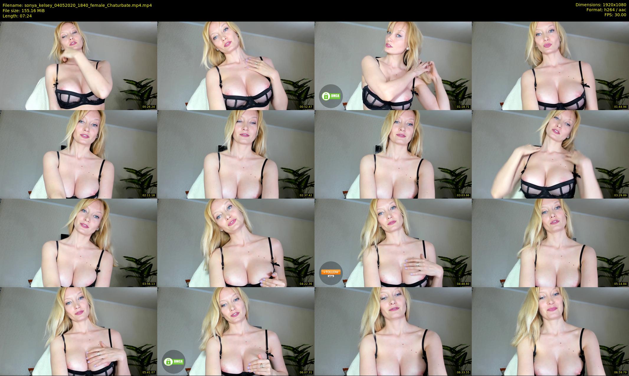 sonya_kelsey — 8 minute Chaturbate female cam show recording, 1080p, May 4, 2020