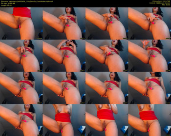 sweetzara — 4 minute Chaturbate female cam show recording, 720p, May 4, 2020