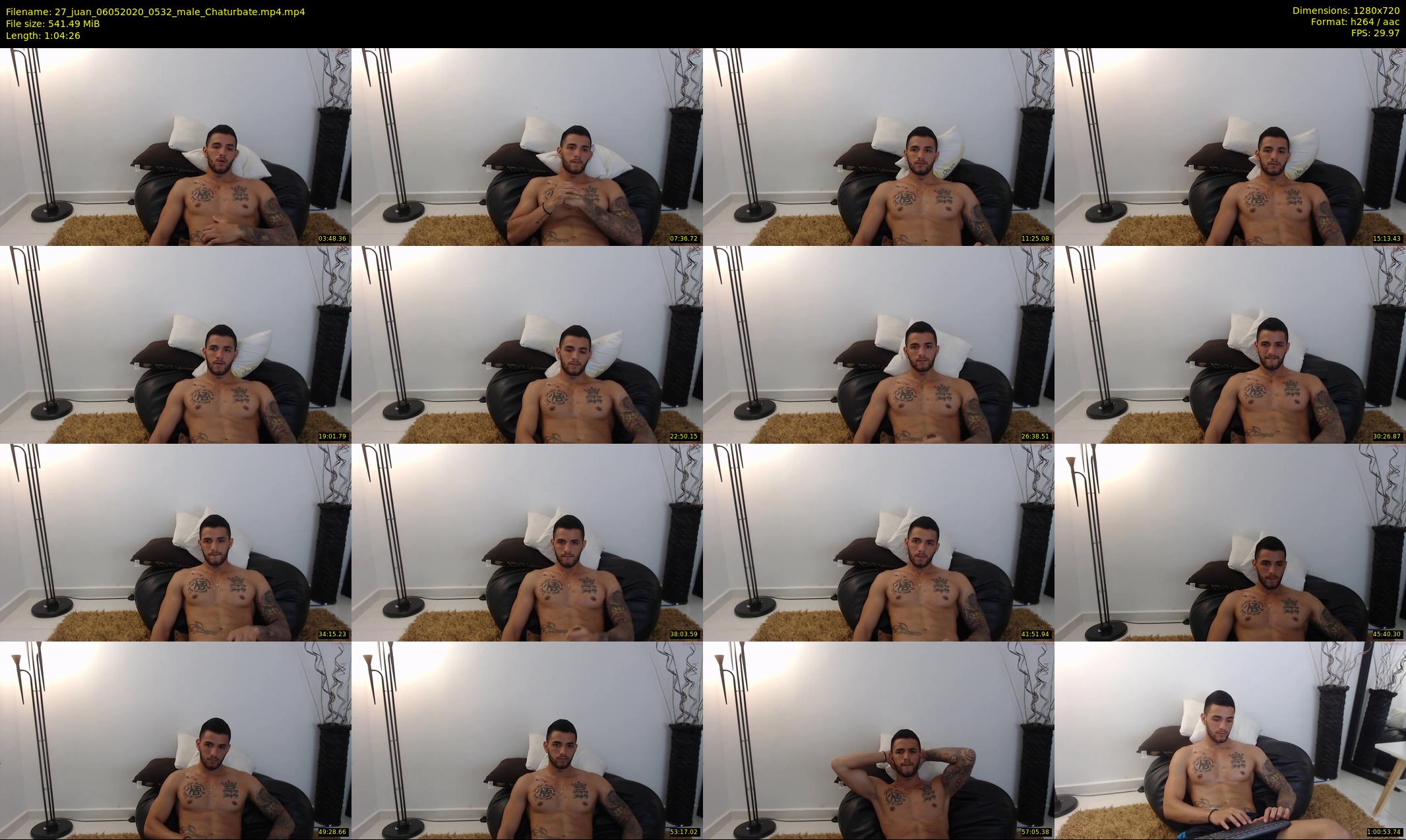 27_juan — 65 minute Chaturbate male cam show recording, 720p, May 6, 2020