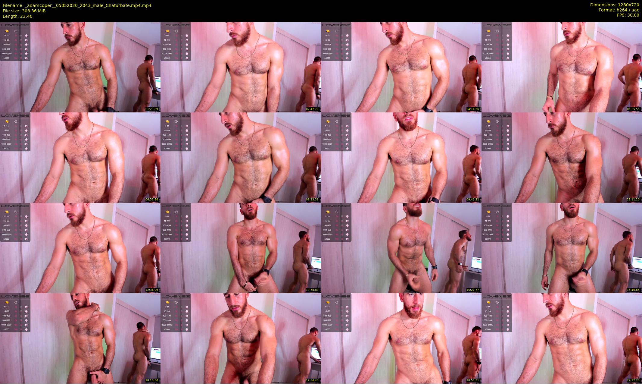_adamcoper_ — 24 minute Chaturbate male cam show recording, 720p, May 5, 2020