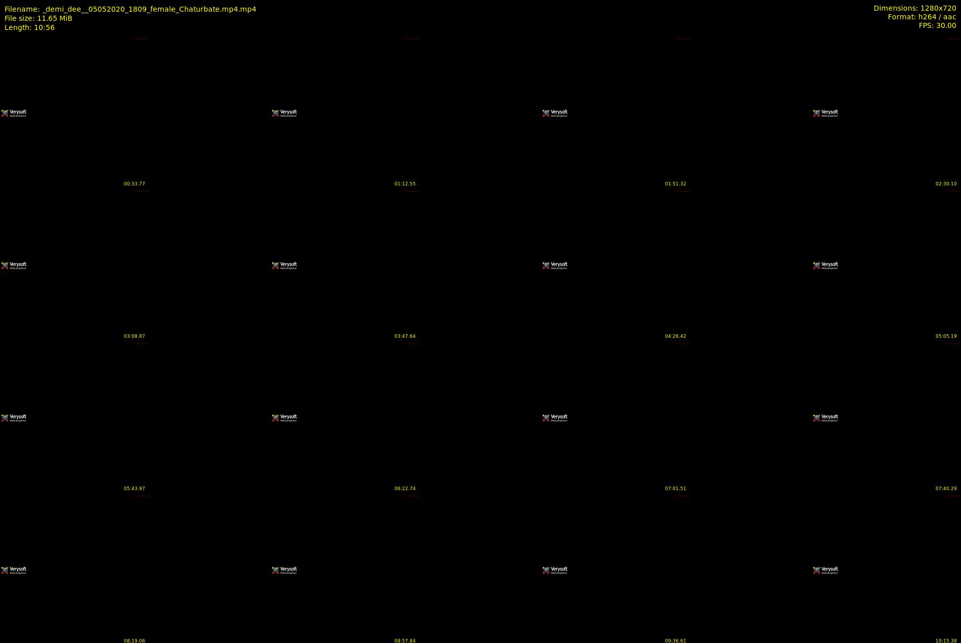 _demi_dee_ — 11 minute Chaturbate female cam show recording, 720p, May 5, 2020