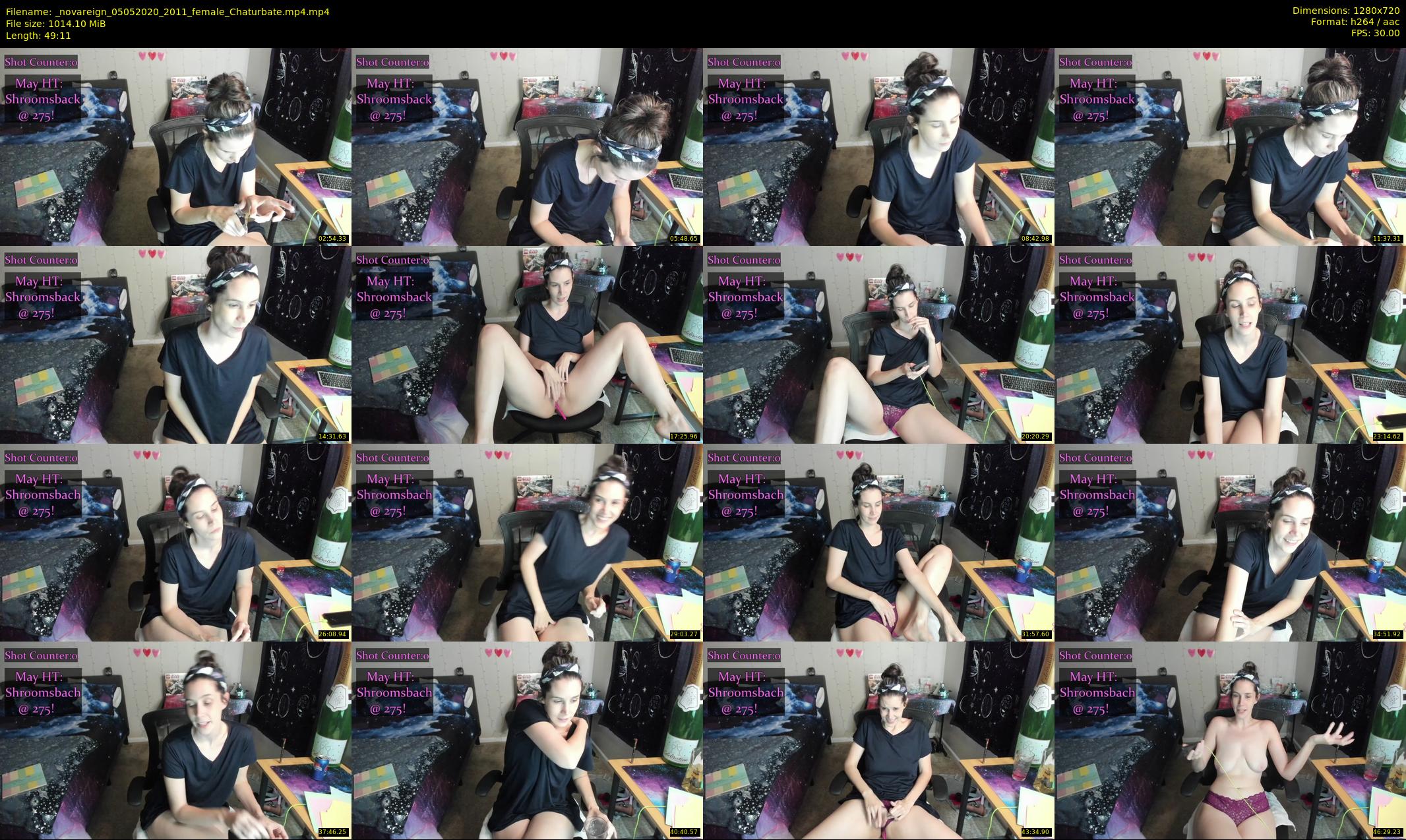 _novareign — 50 minute Chaturbate female cam show recording, 720p, May 5, 2020