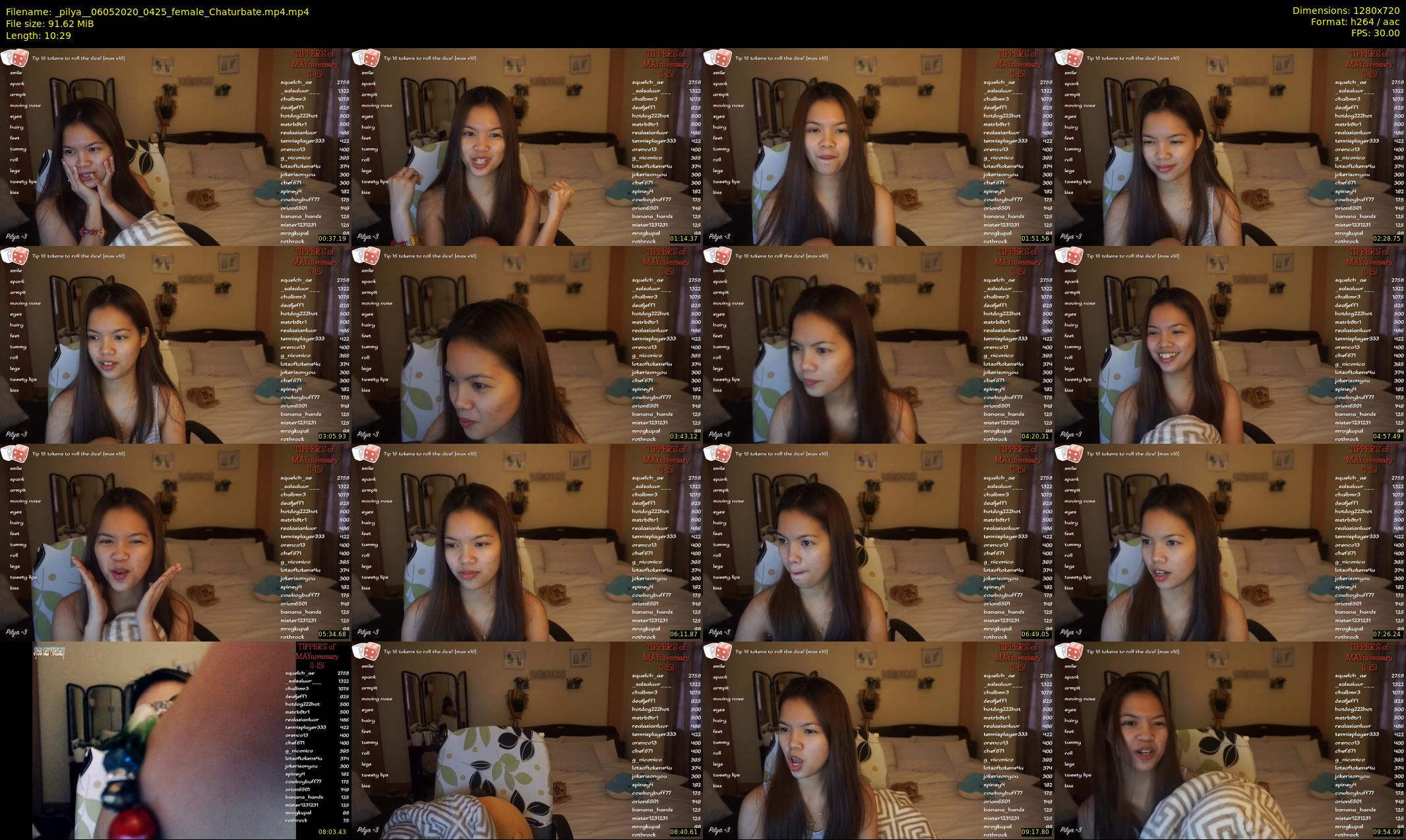 _pilya_ — 11 minute Chaturbate female cam show recording, 720p, May 6, 2020