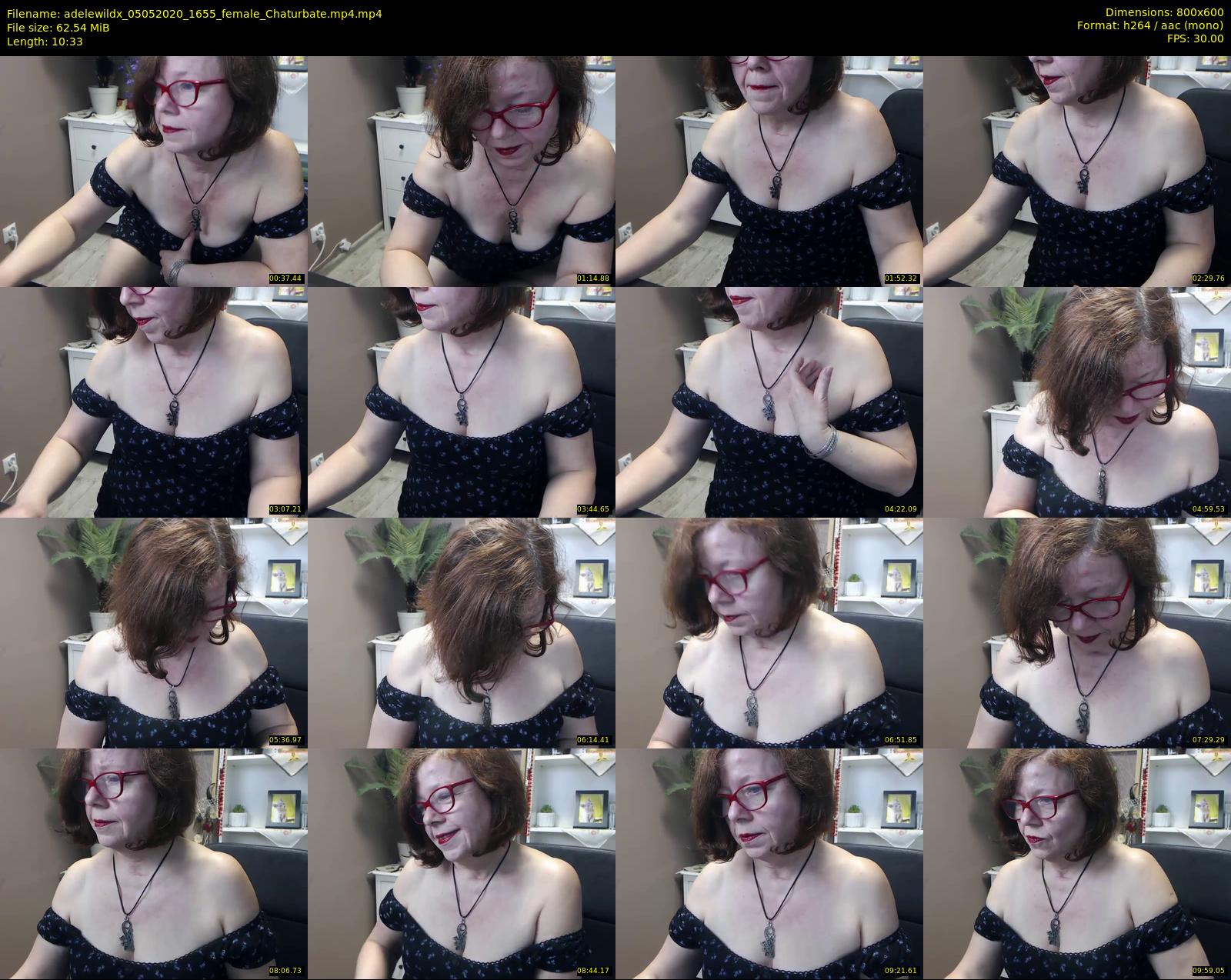 adelewildx — 11 minute Chaturbate female cam show recording, 480p, May 5, 2020