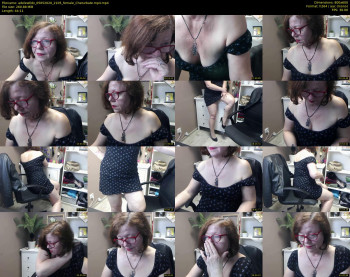 adelewildx — 45 minute Chaturbate female cam show recording, 480p, May 5, 2020