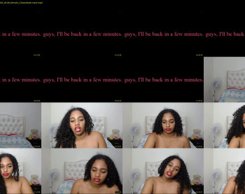 afrodita_smith08 — 28 minute Chaturbate female cam show recording, 720p, May 6, 2020