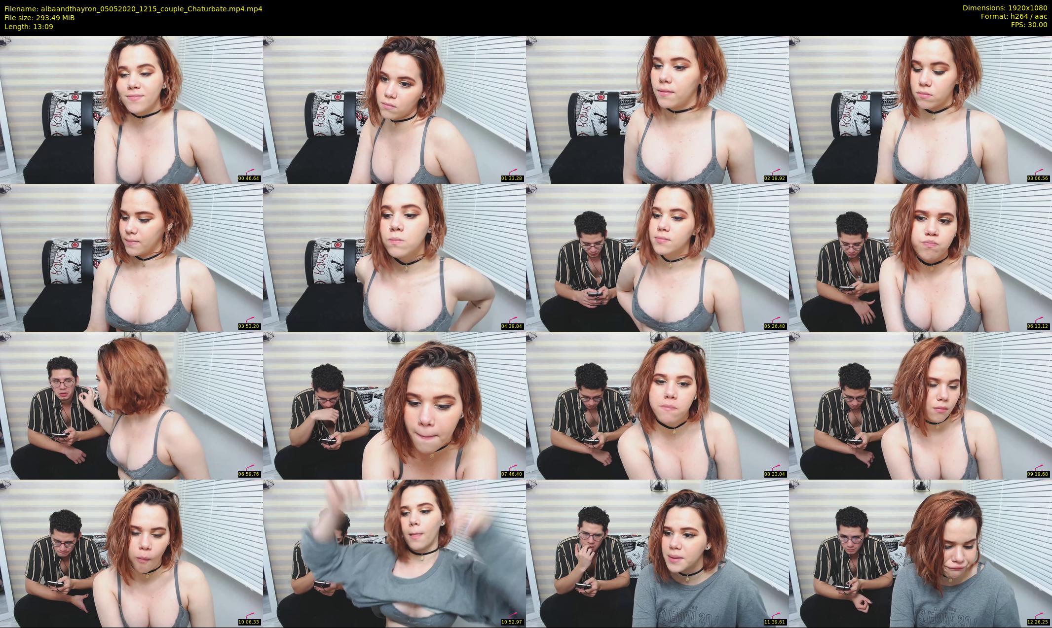 albaandthayron — 14 minute Chaturbate couple cam show recording, 1080p, May 5, 2020