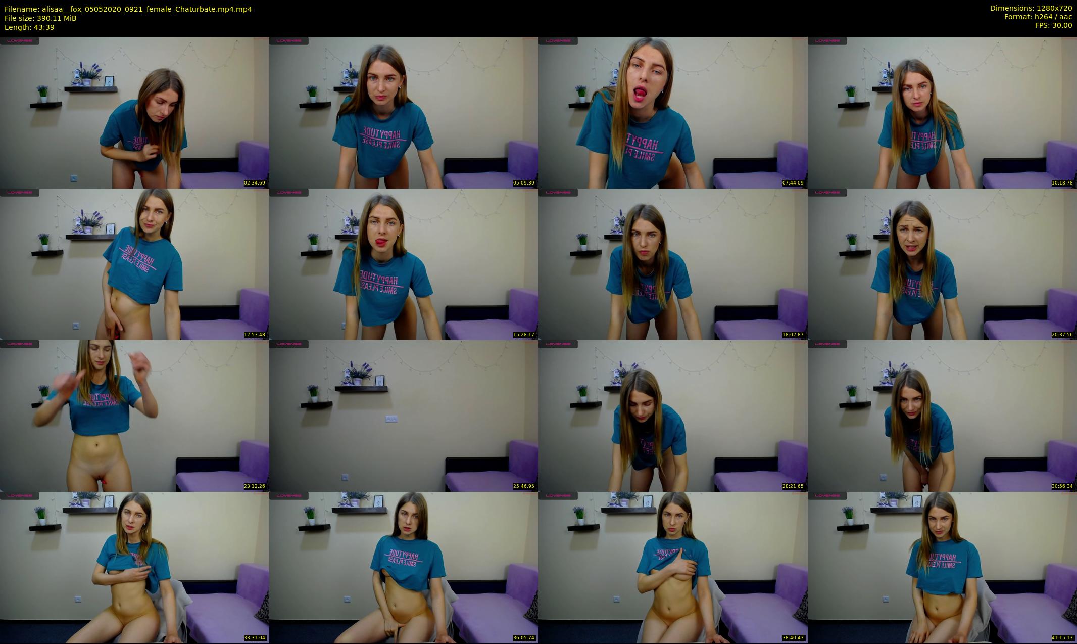 alisaa__fox — 44 minute Chaturbate female cam show recording, 720p, May 5, 2020