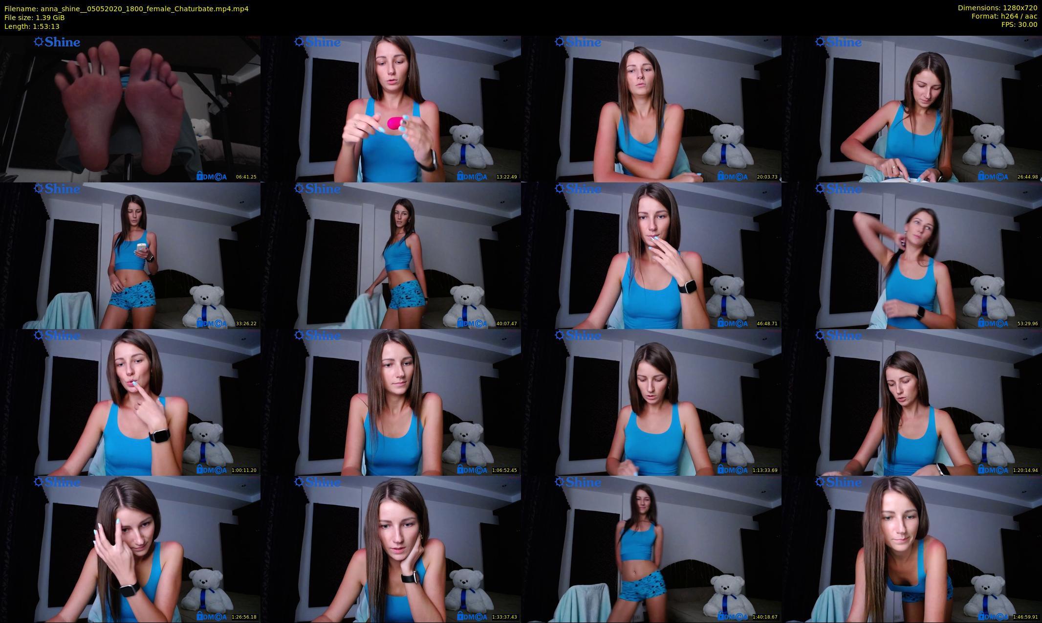 anna_shine_ — 114 minute Chaturbate female cam show recording, 720p, May 5, 2020