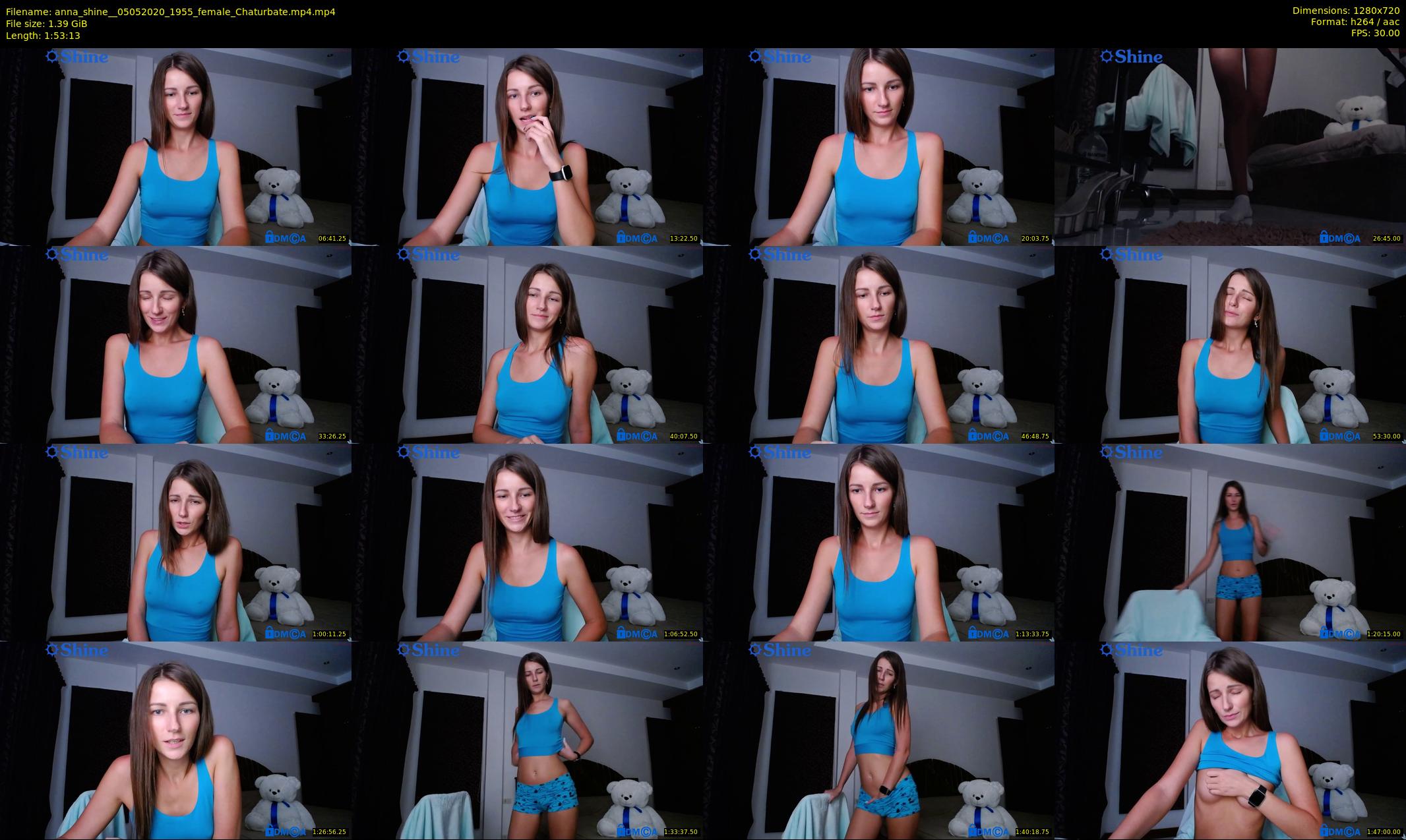 anna_shine_ — 114 minute Chaturbate female cam show recording, 720p, May 5, 2020