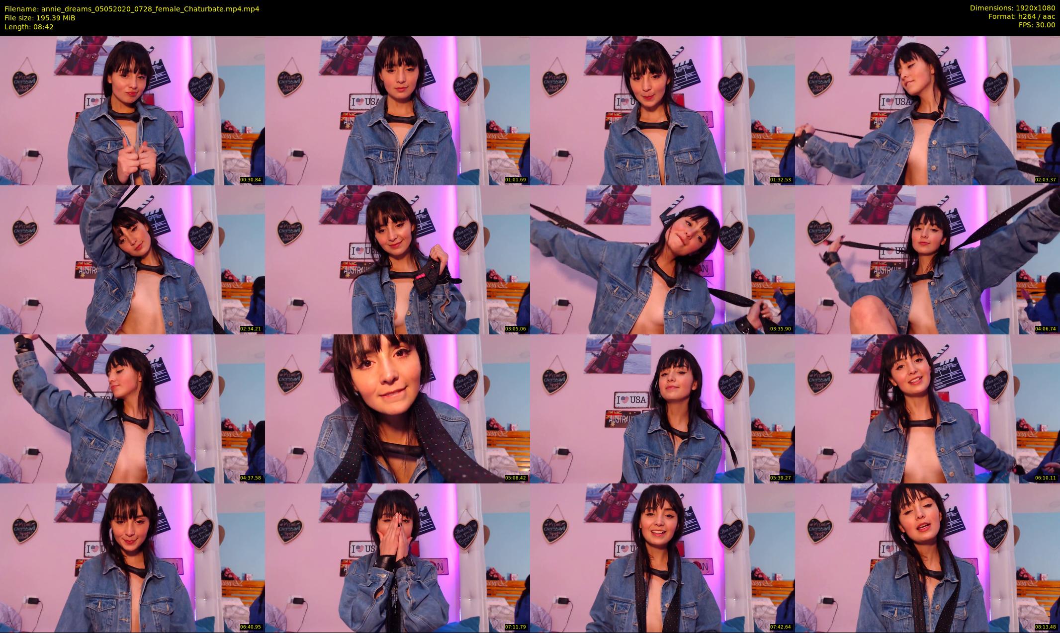 annie_dreams — 9 minute Chaturbate female cam show recording, 1080p, May 5, 2020