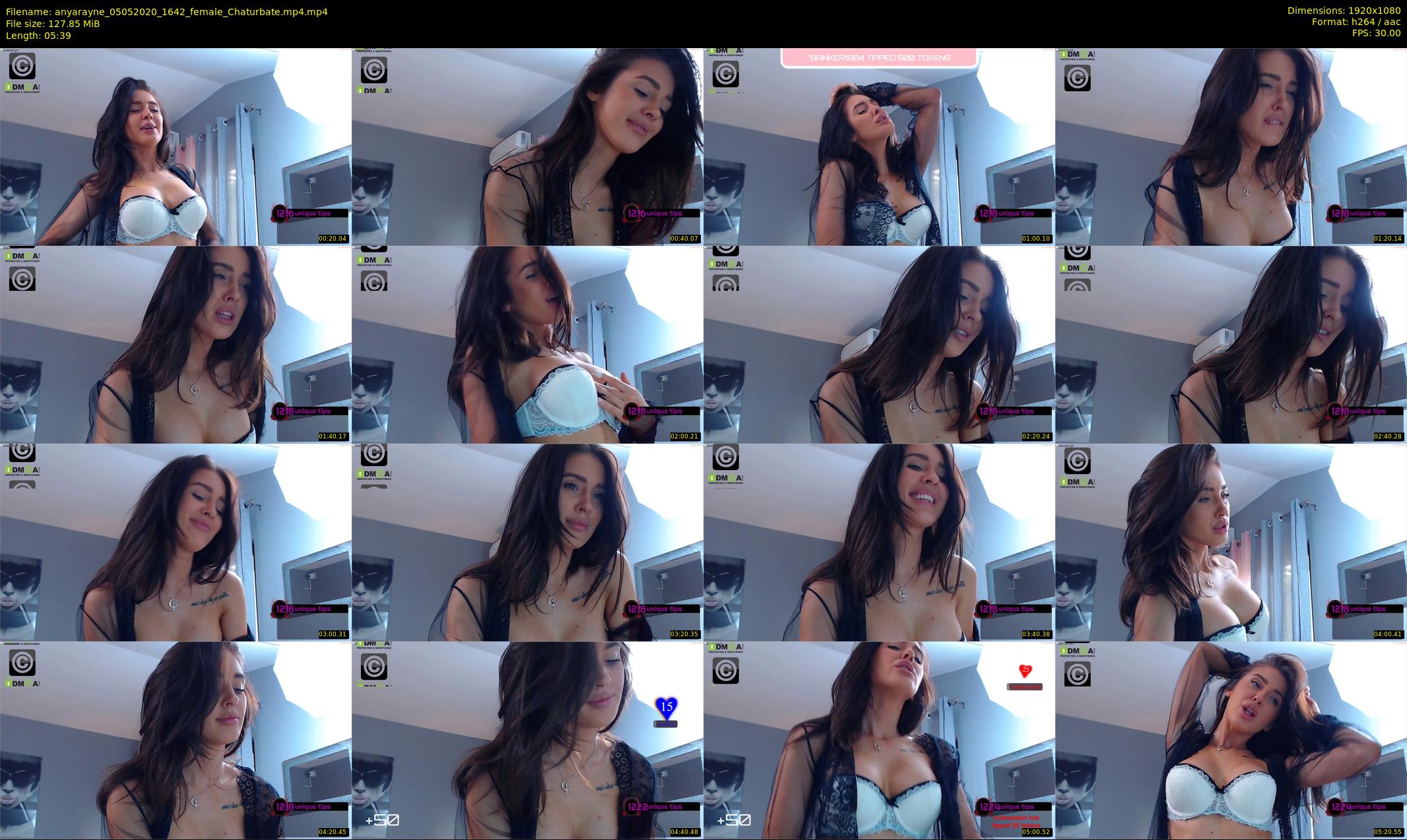 anyarayne — 6 minute Chaturbate female cam show recording, 1080p, May 5, 2020