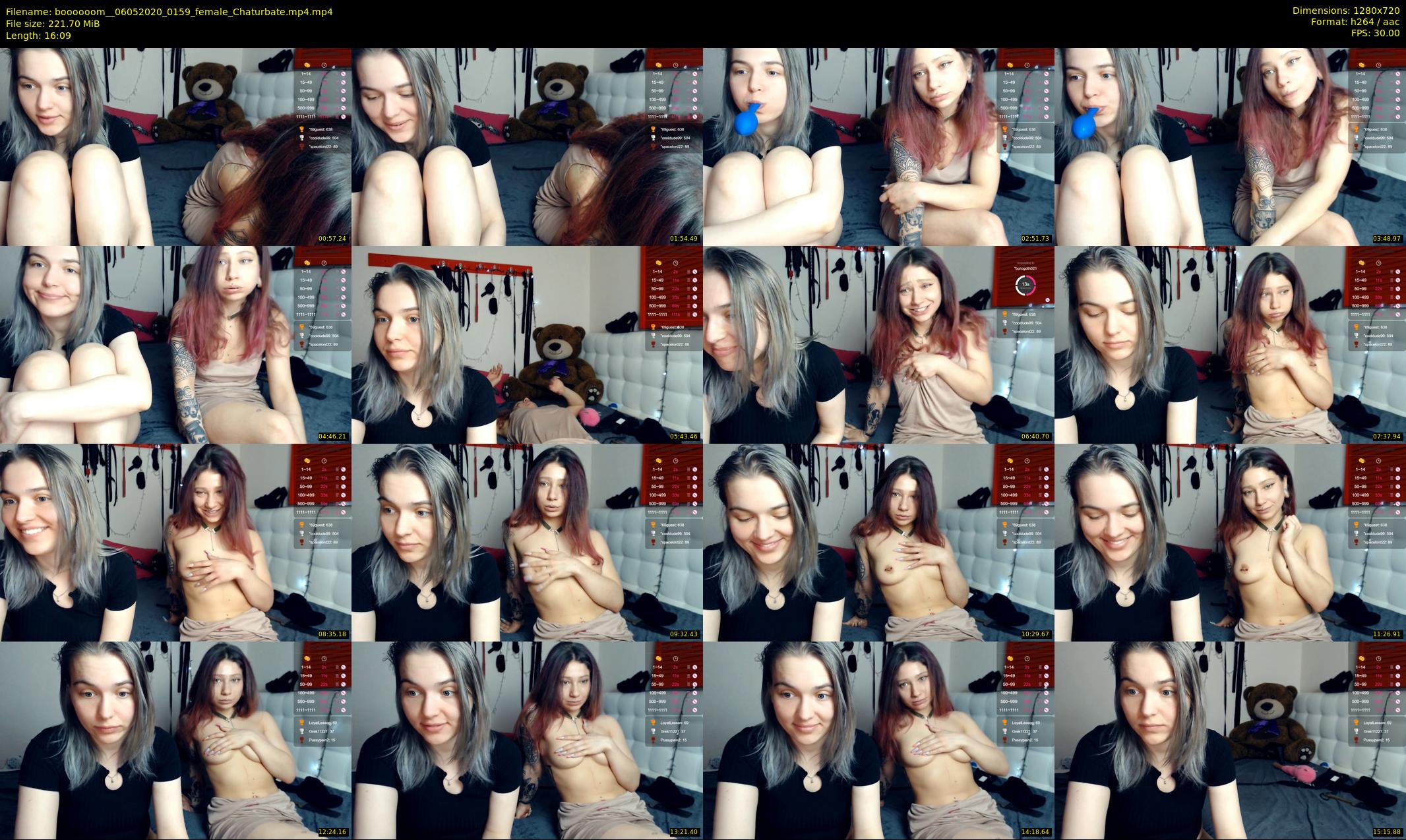 boooooom_ — 17 minute Chaturbate female cam show recording, 720p, May 6, 2020