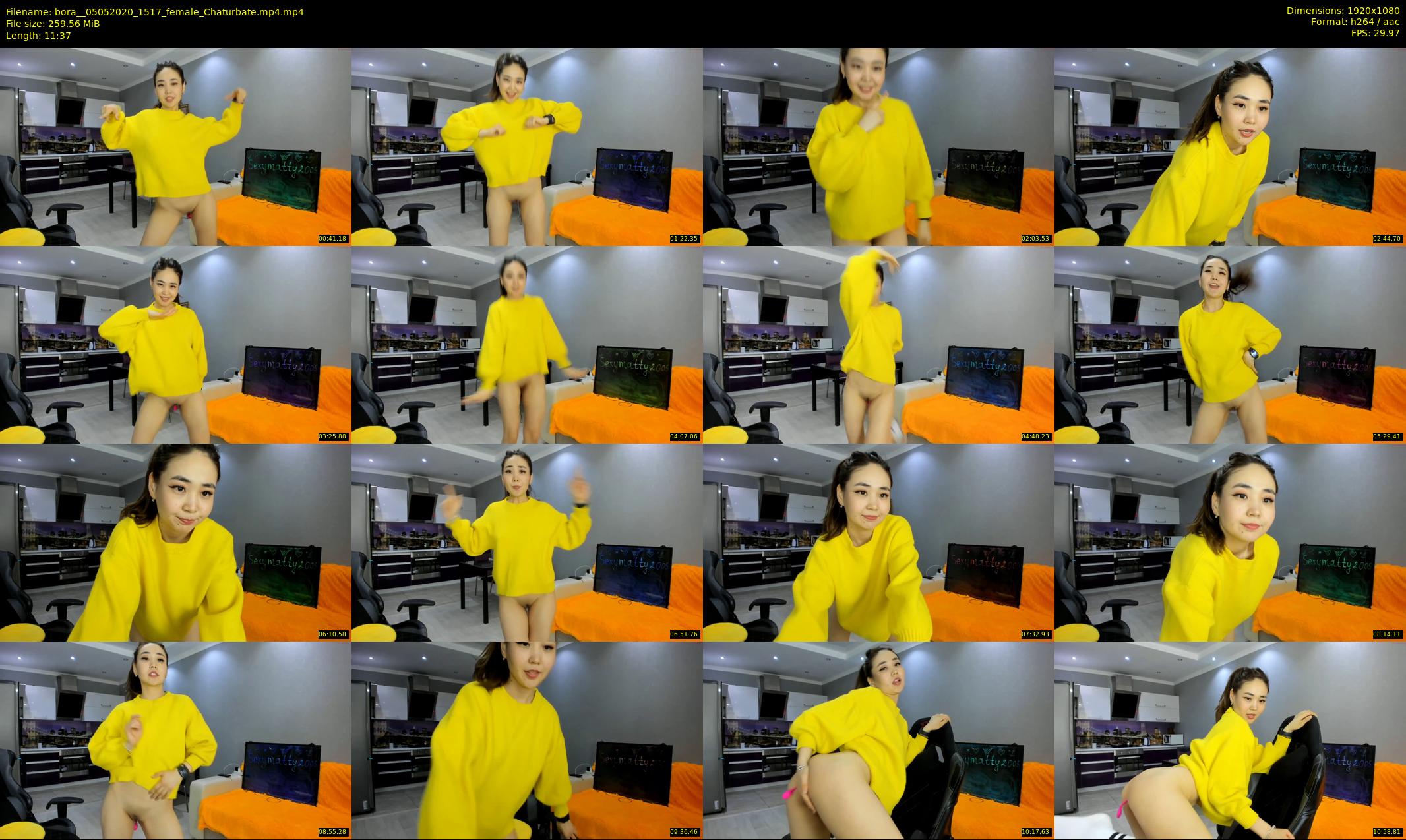 bora_ — 12 minute Chaturbate female cam show recording, 1080p, May 5, 2020