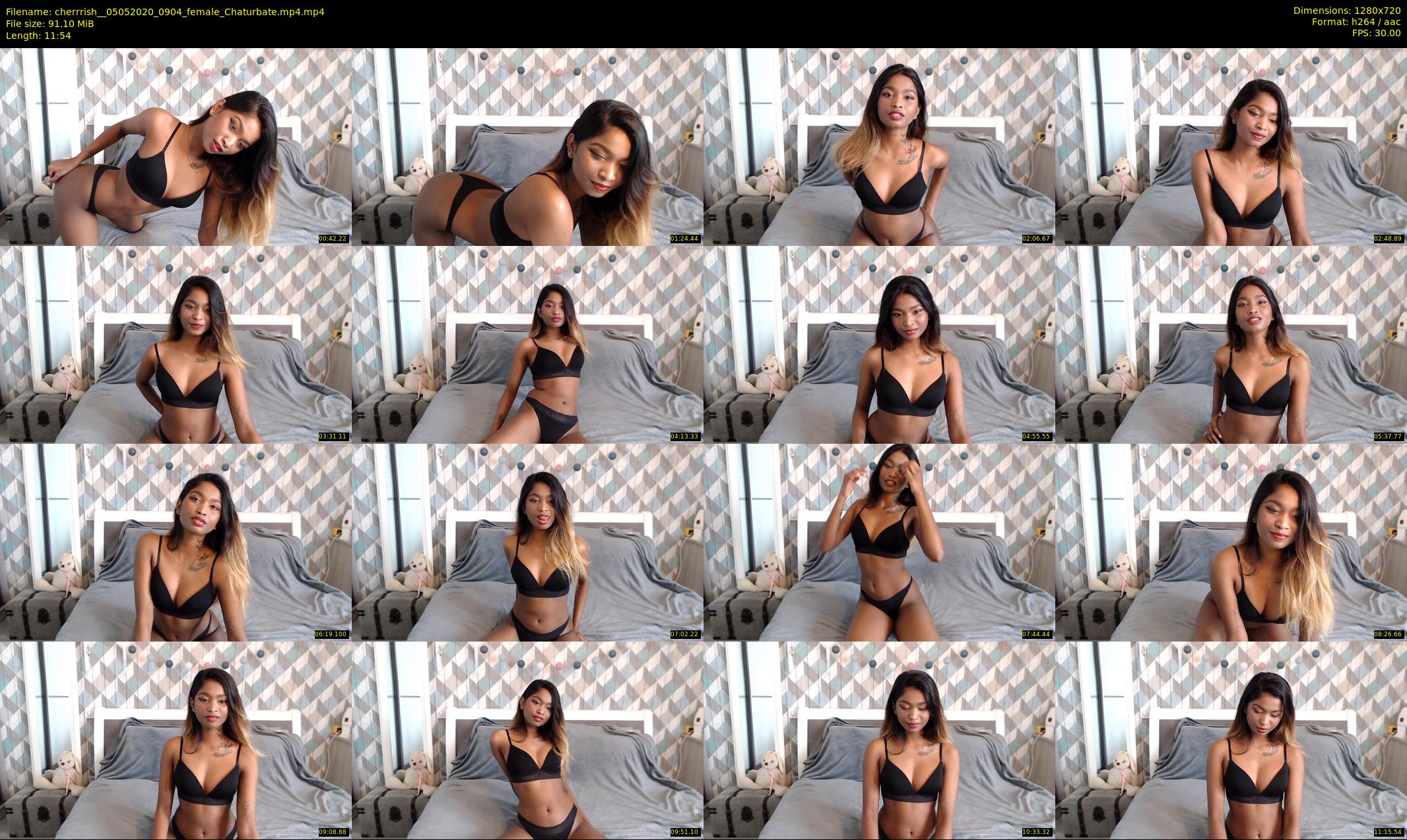 cherrrish_ — 12 minute Chaturbate female cam show recording, 720p, May 5, 2020