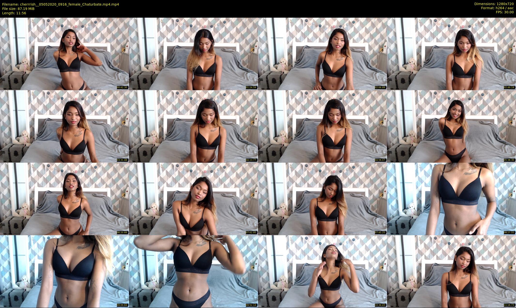 cherrrish_ — 12 minute Chaturbate female cam show recording, 720p, May 5, 2020