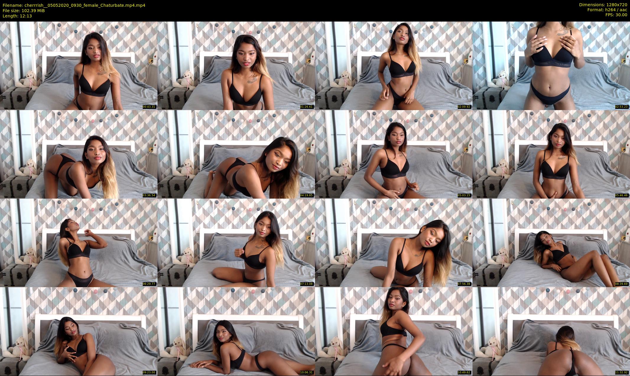 cherrrish_ — 13 minute Chaturbate female cam show recording, 720p, May 5, 2020