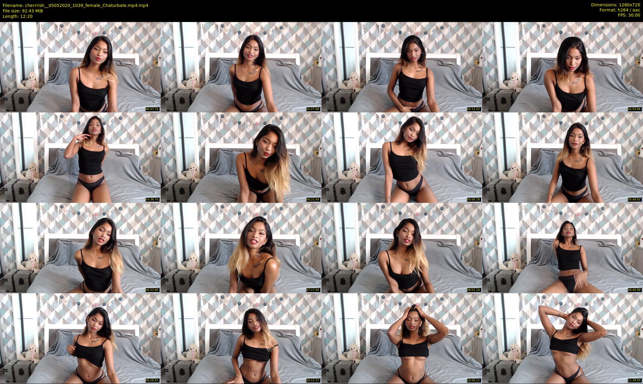 cherrrish_ — 13 minute Chaturbate female cam show recording, 720p, May 5, 2020