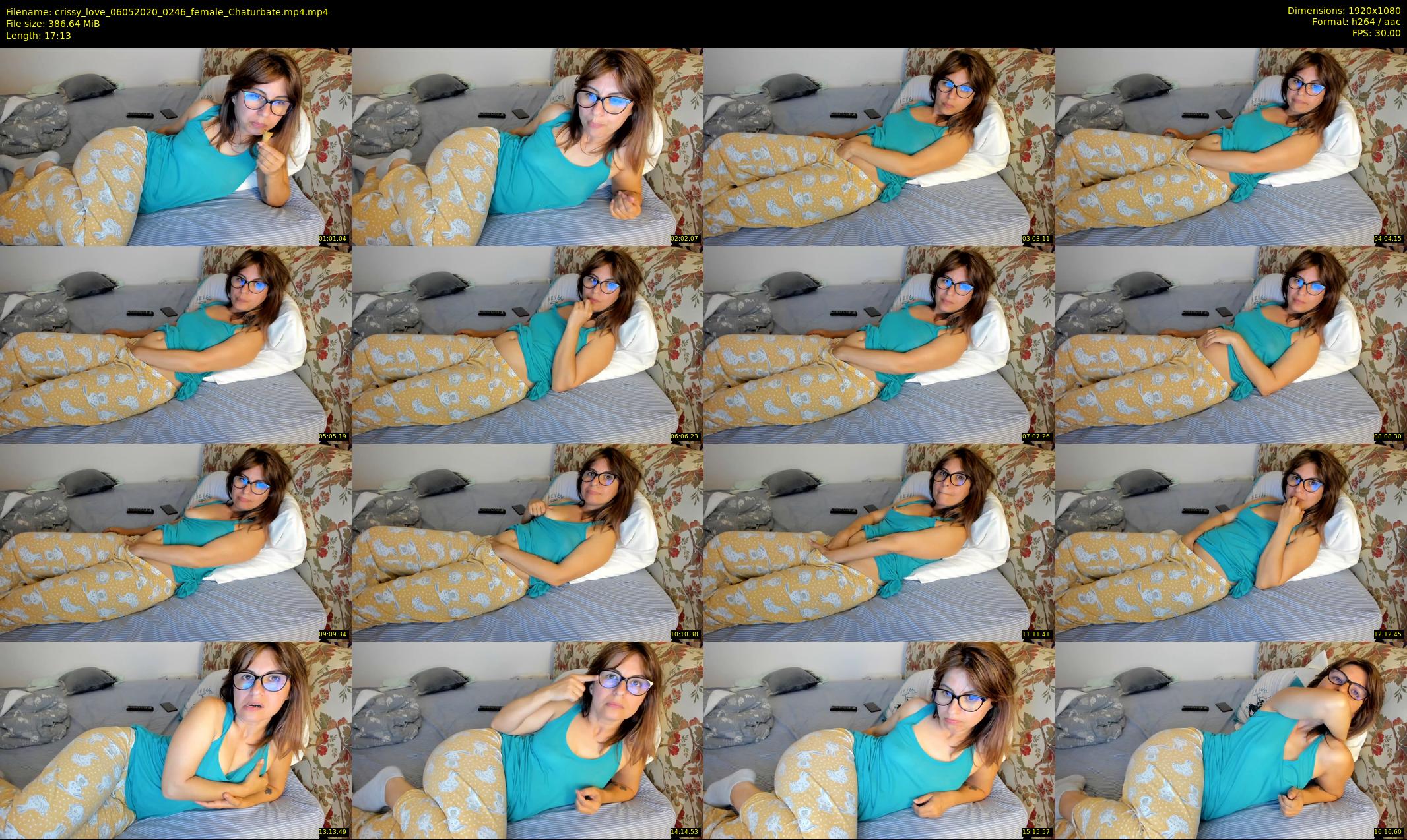 crissy_love — 18 minute Chaturbate female cam show recording, 1080p, May 6, 2020