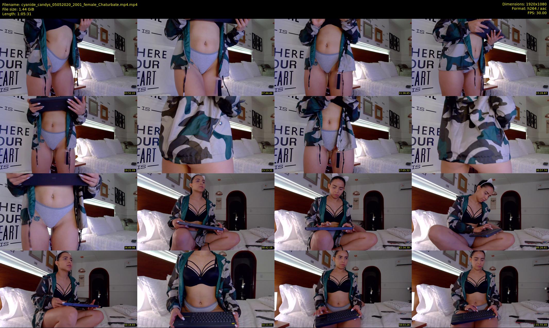 cyanide_candys — 66 minute Chaturbate female cam show recording, 1080p, May 5, 2020