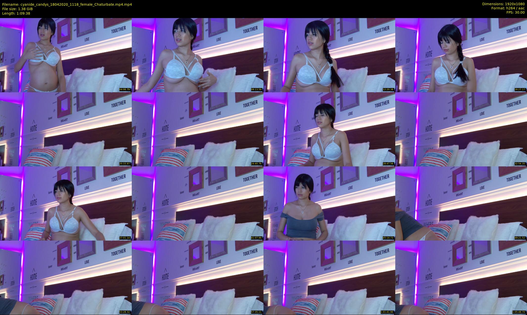 cyanide_candys — 70 minute Chaturbate female cam show recording, 1080p, Apr 18, 2020