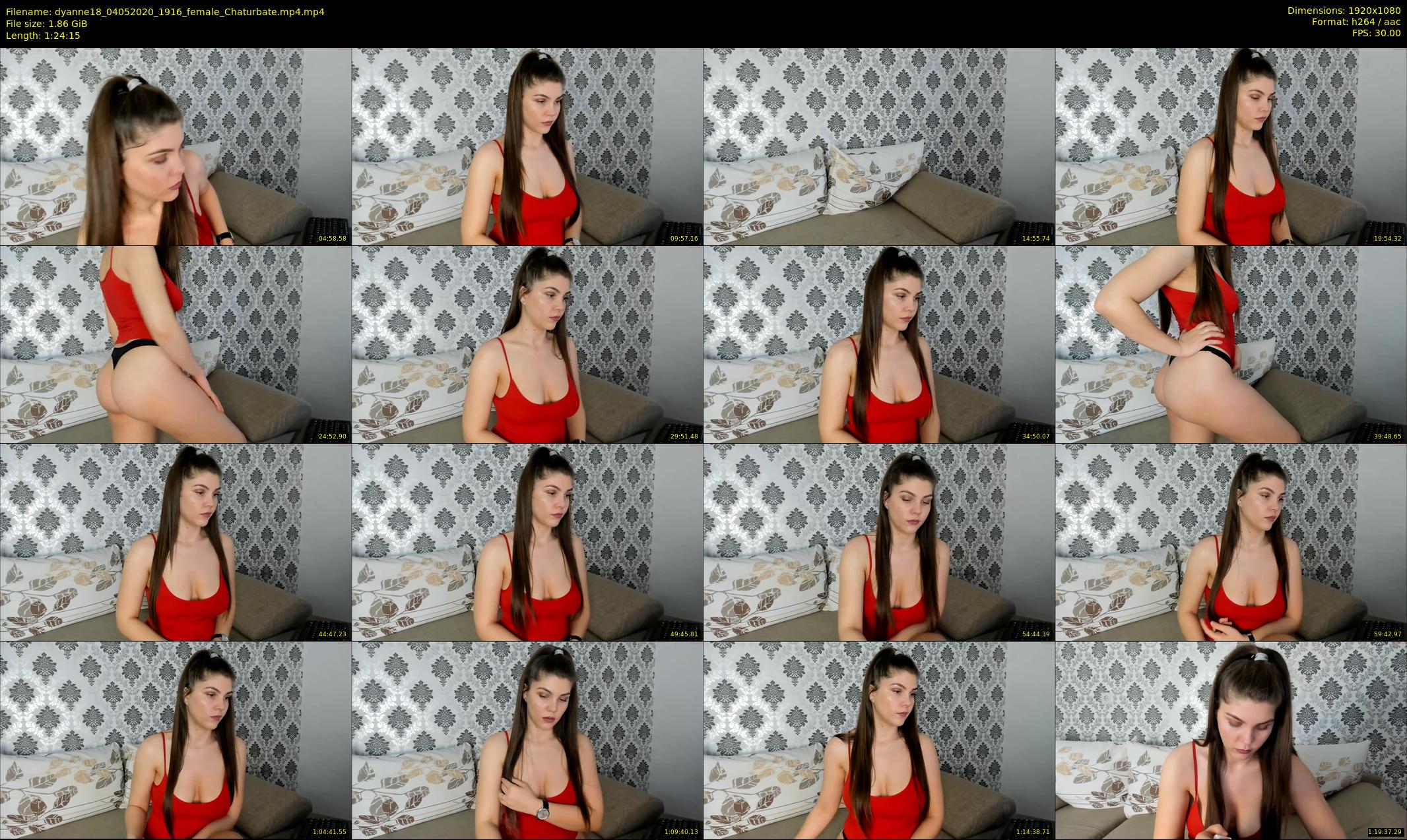 dyanne18 — 85 minute Chaturbate female cam show recording, 1080p, May 4, 2020