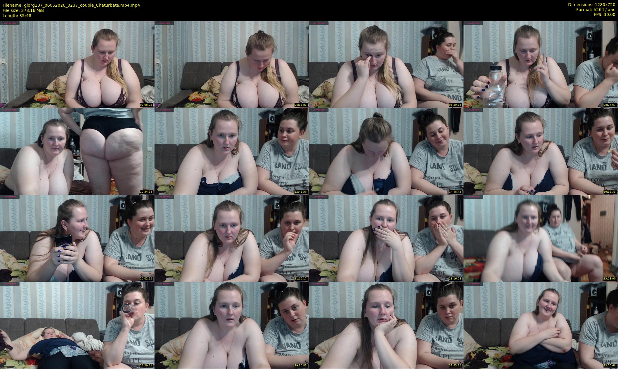 giorg107 — 36 minute Chaturbate couple cam show recording, 720p, May 6, 2020