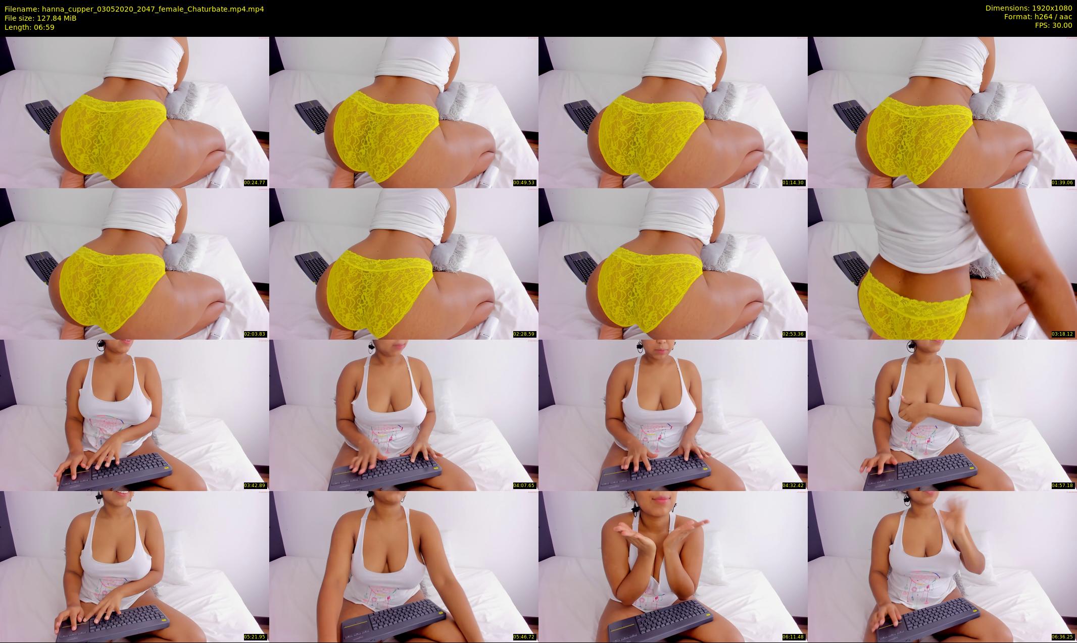 hanna_cupper — 7 minute Chaturbate female cam show recording, 1080p, May 3, 2020