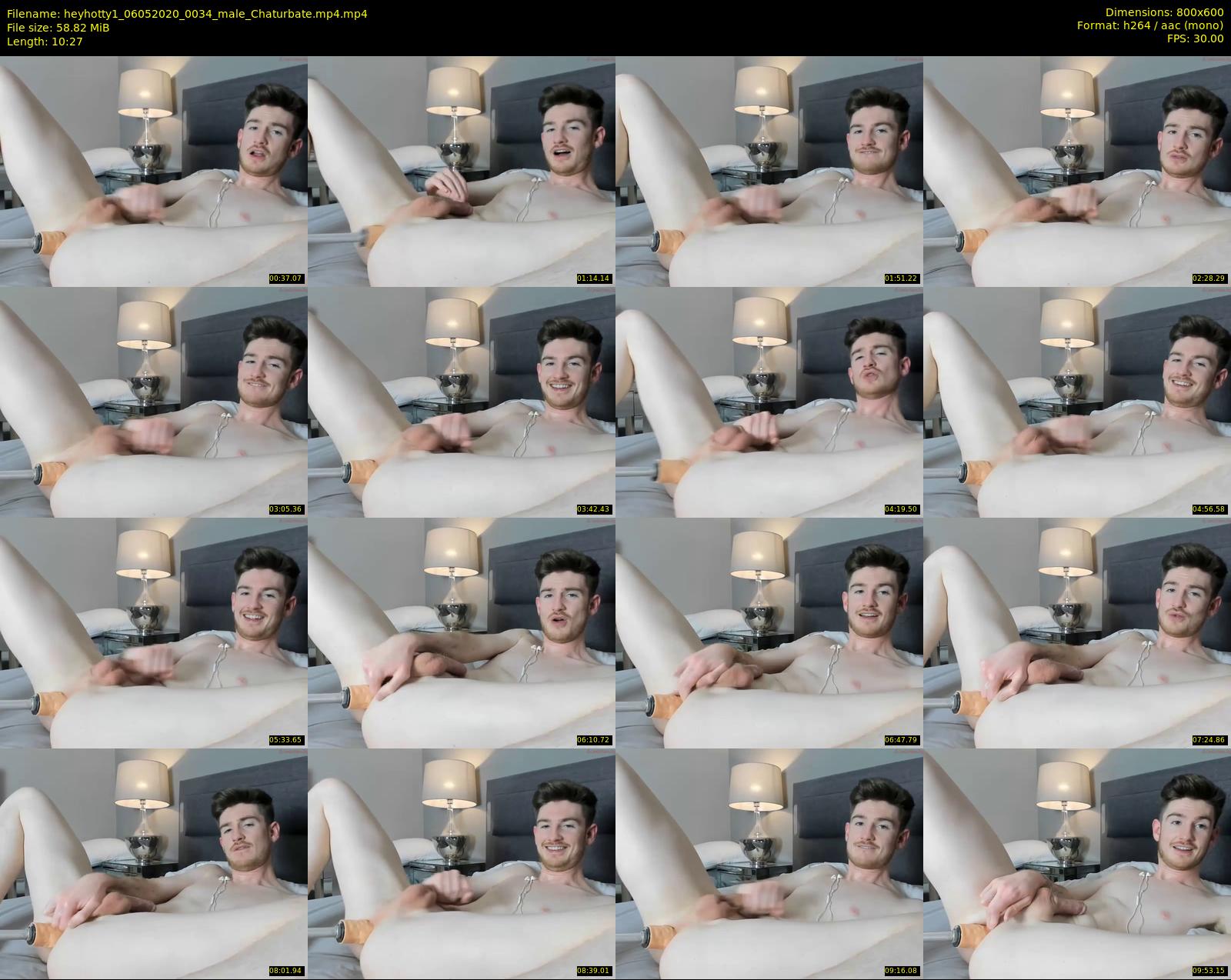 heyhotty1 — 11 minute Chaturbate male cam show recording, 480p, May 6, 2020