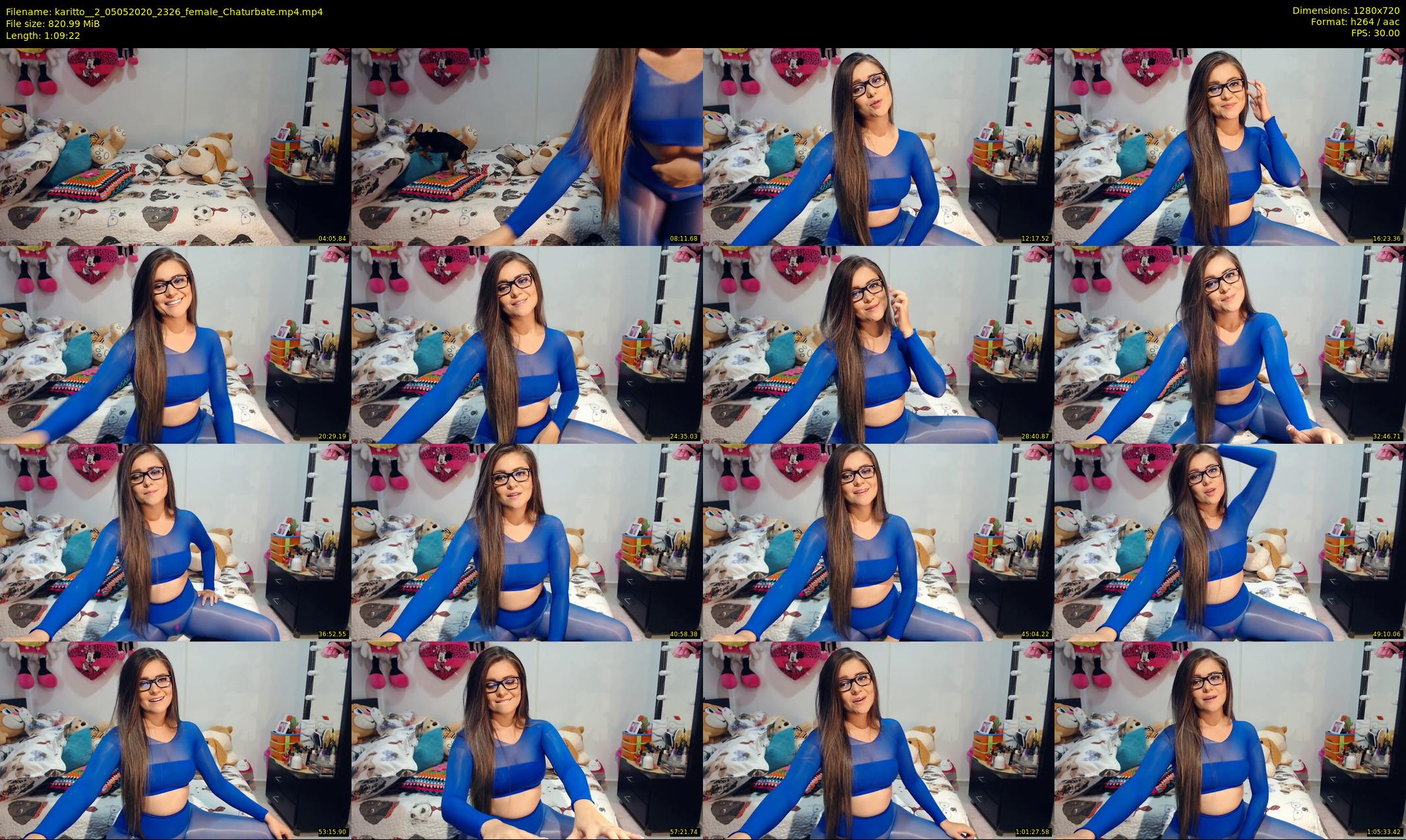 karitto__2 — 70 minute Chaturbate female cam show recording, 720p, May 5, 2020