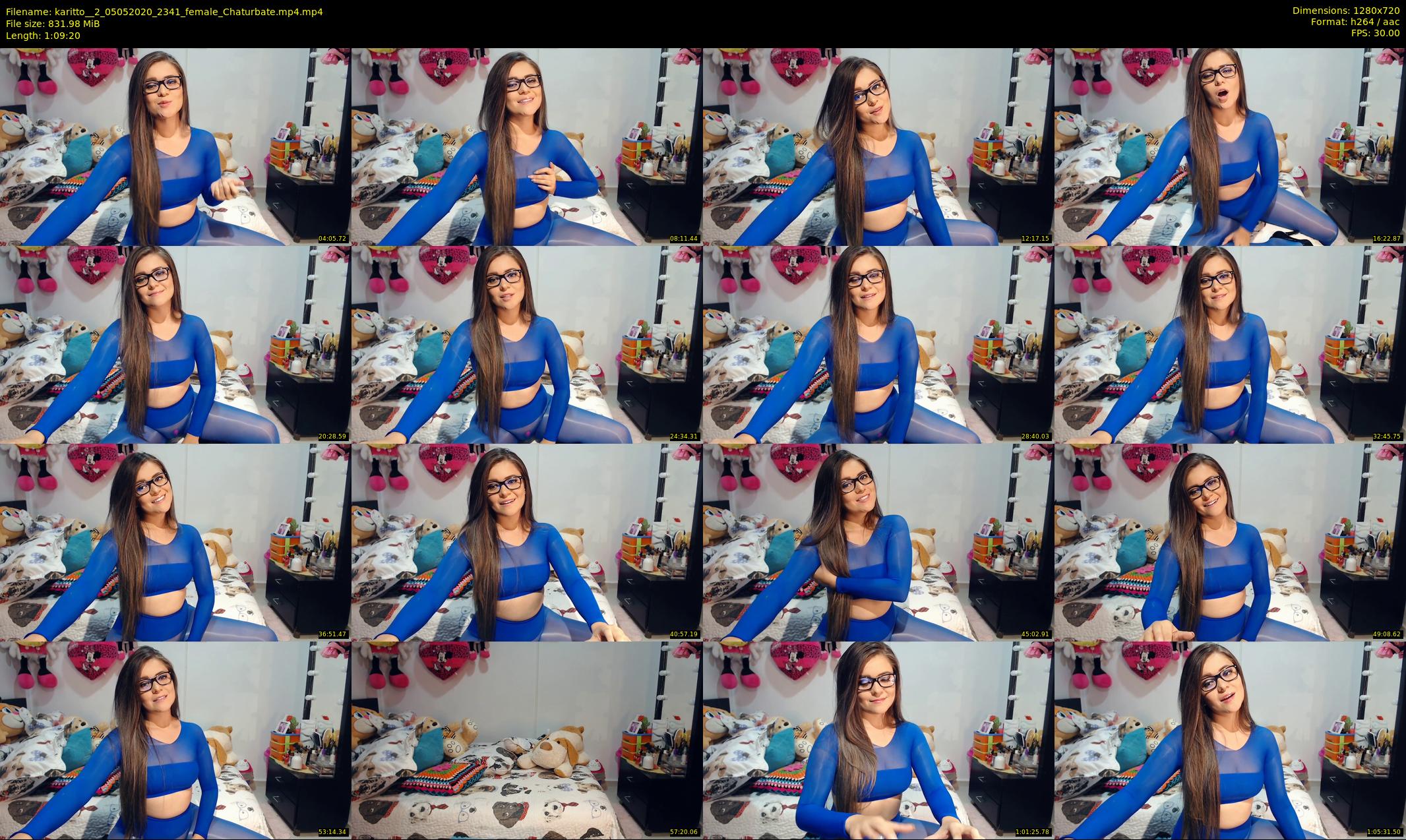 karitto__2 — 70 minute Chaturbate female cam show recording, 720p, May 5, 2020