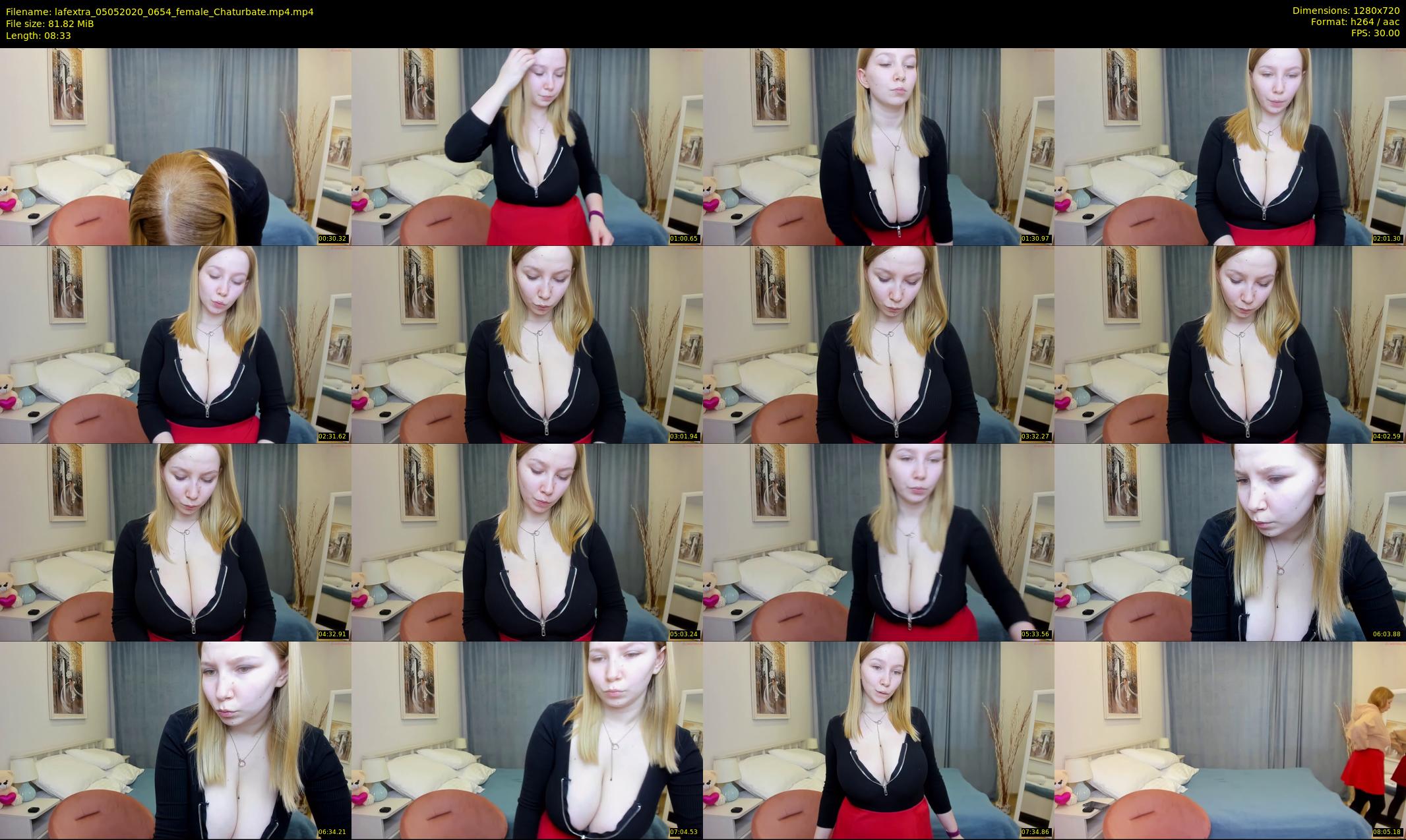 lafextra — 9 minute Chaturbate female cam show recording, 720p, May 5, 2020